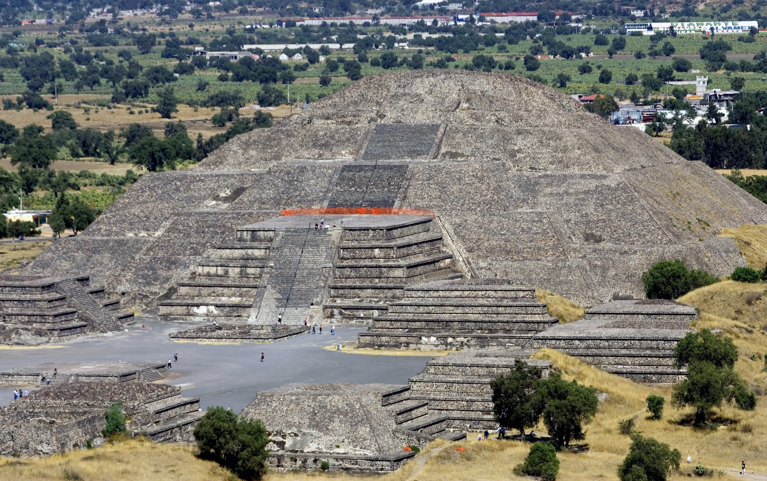 Geheimgang und Kammer in der Mondpyramide von Teotihuacan, 2500x1570 HD Desktop