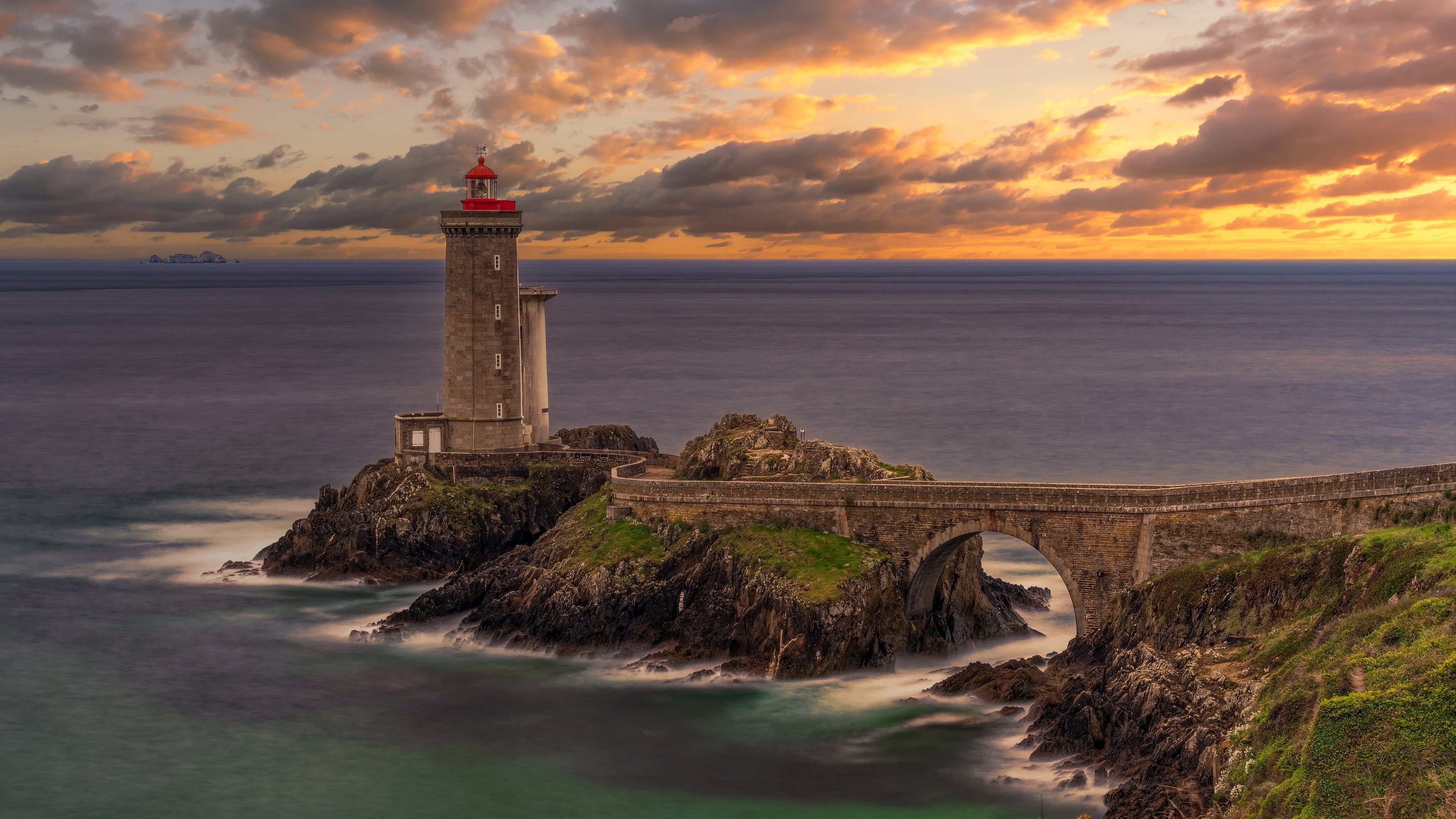 Lighthouse, Ultra HD wallpaper, Breathtaking view, Coastal beauty, 3840x2160 4K Desktop