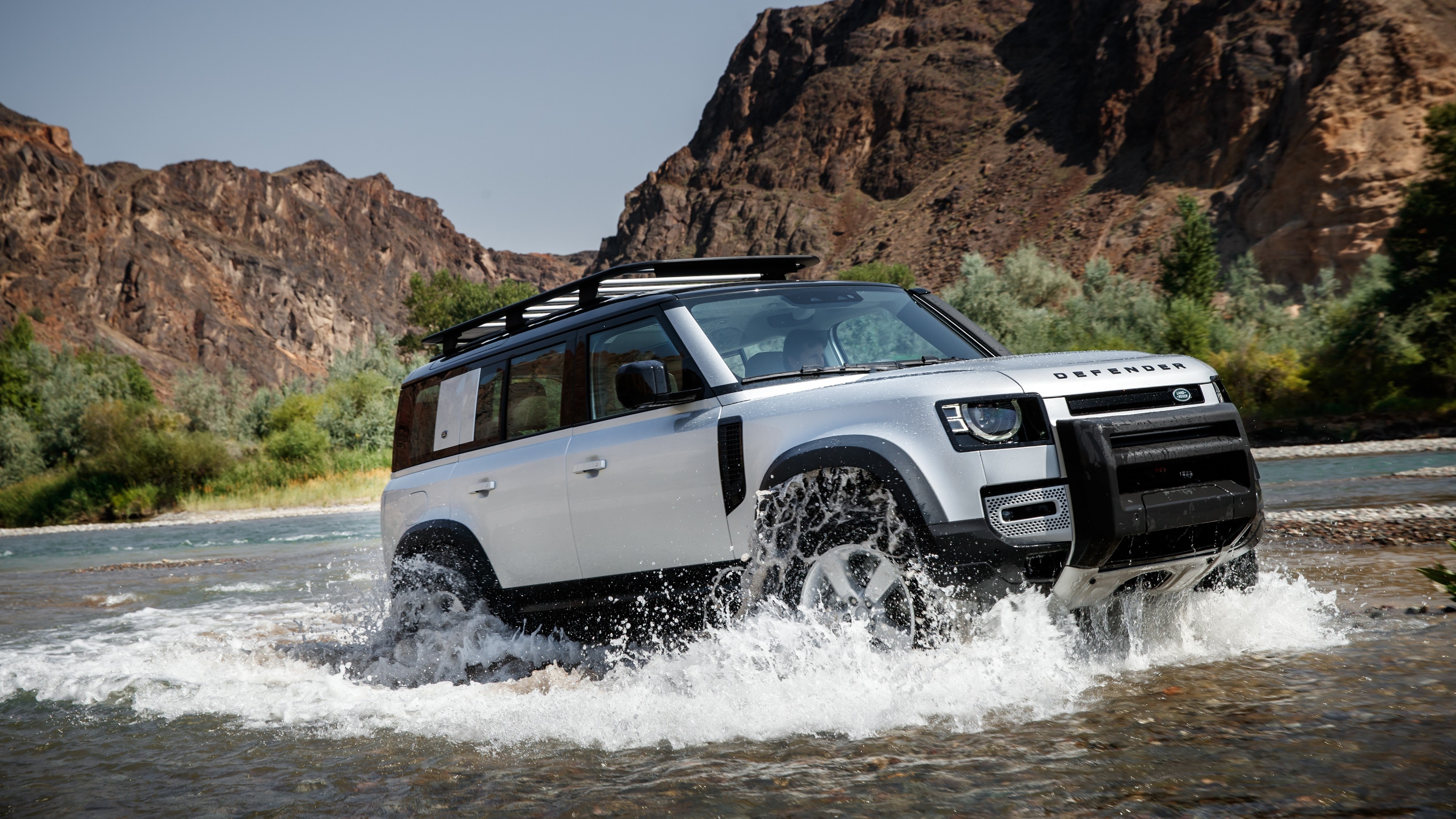 Land Rover Defender, Frankfurt Motor Show, SUV 2020, Cars and bikes, 3840x2160 4K Desktop