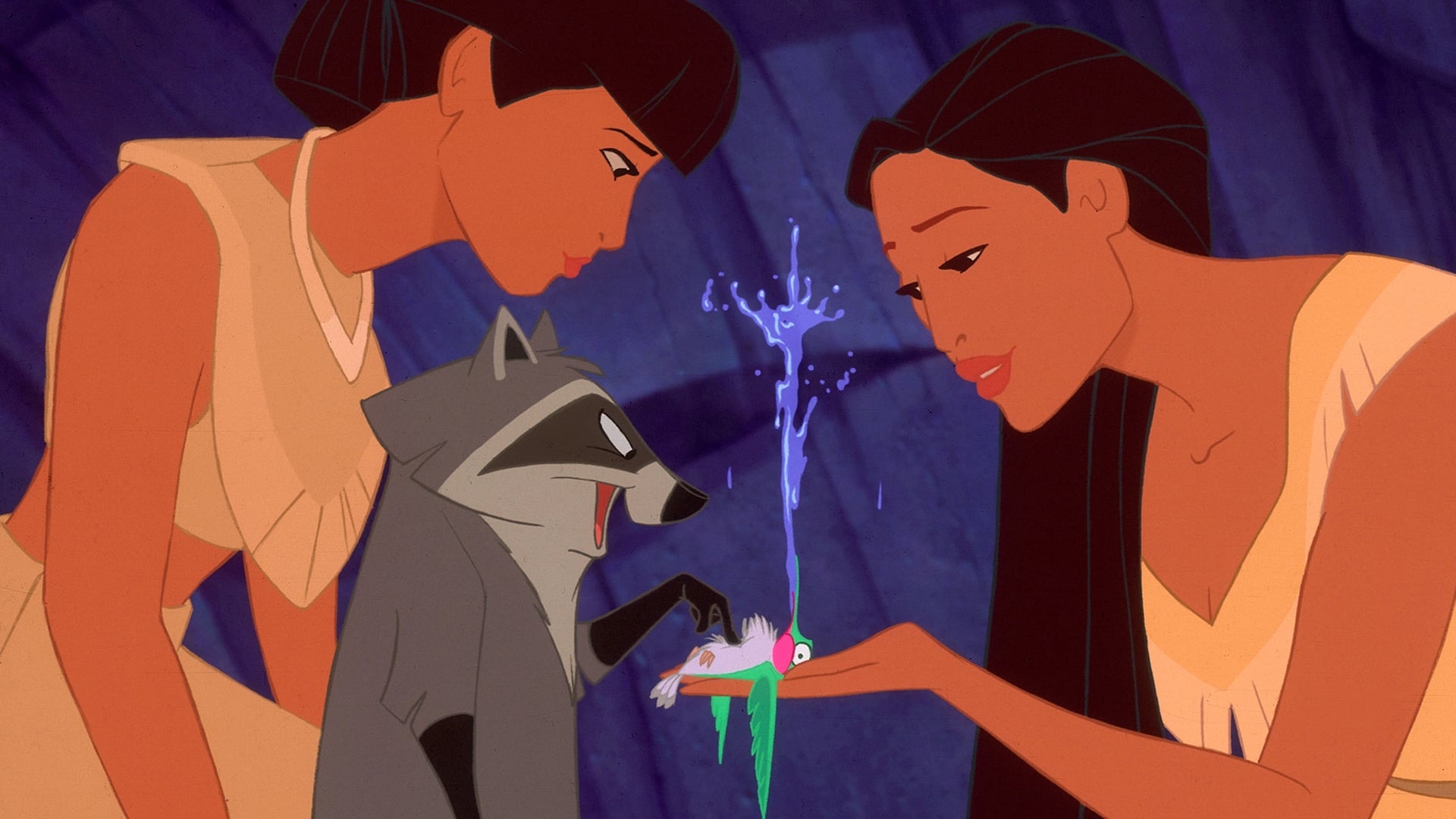 Pocahontas movie, Scenic backdrops, Visual storytelling, Animated masterpiece, 1920x1080 Full HD Desktop