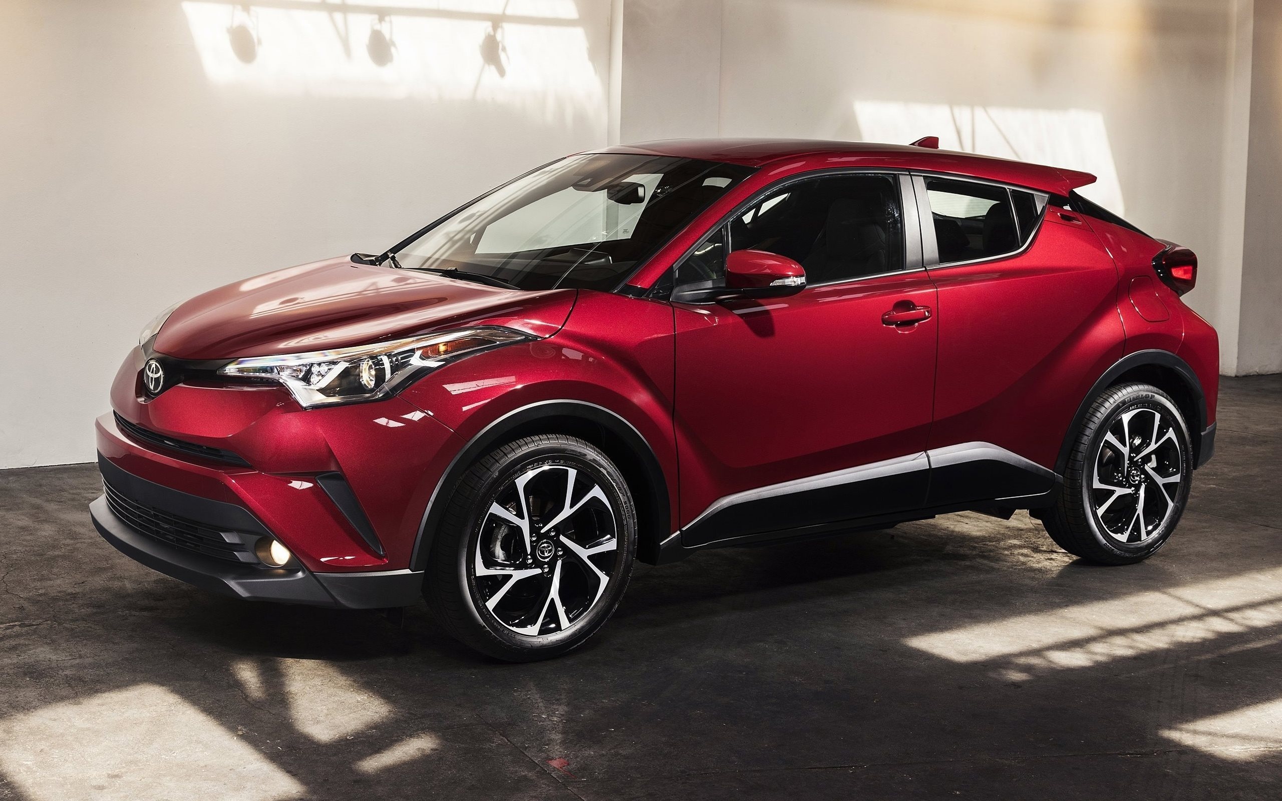 Toyota C-HR, Red crossover, High quality pictures, Desktop, 2560x1600 HD Desktop