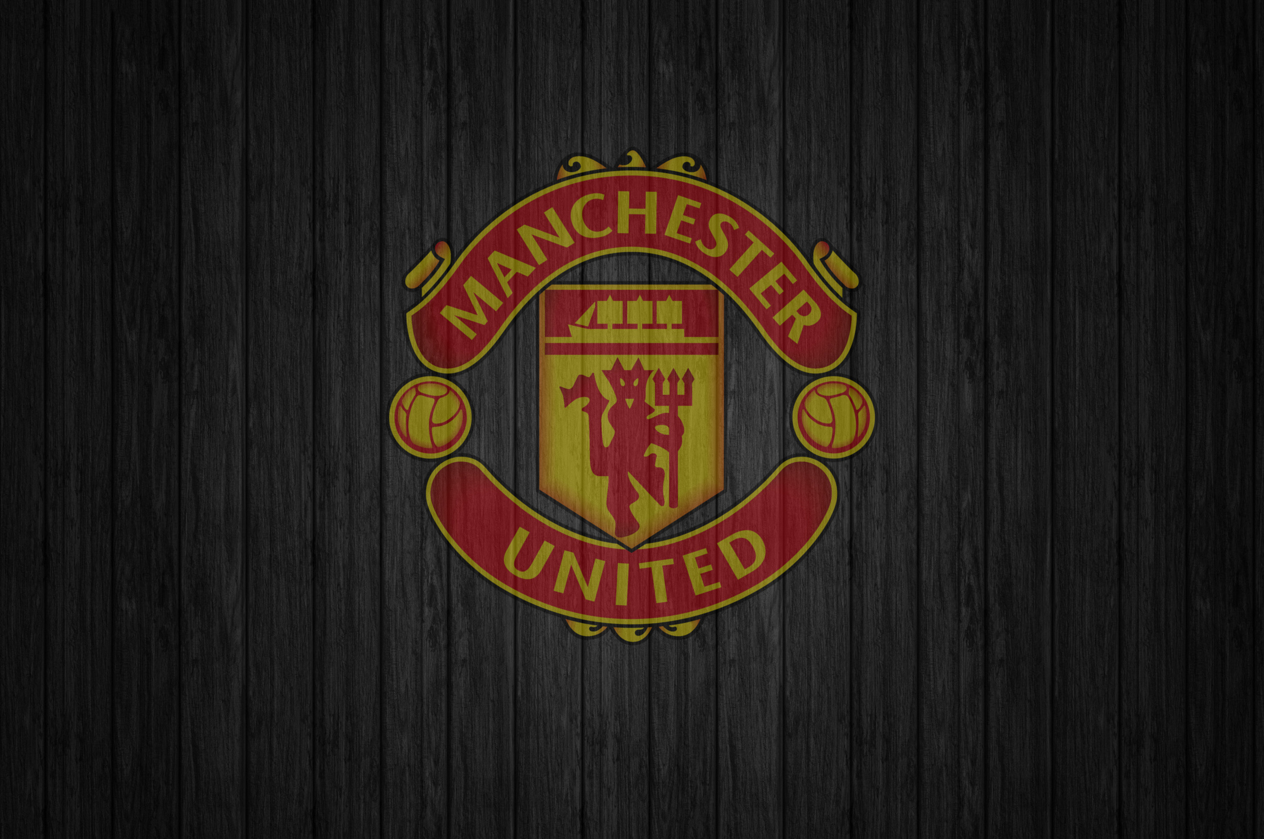 Manchester United FC logo, Chromebook Pixel, HD 4K wallpapers, 2560x1700 HD Desktop
