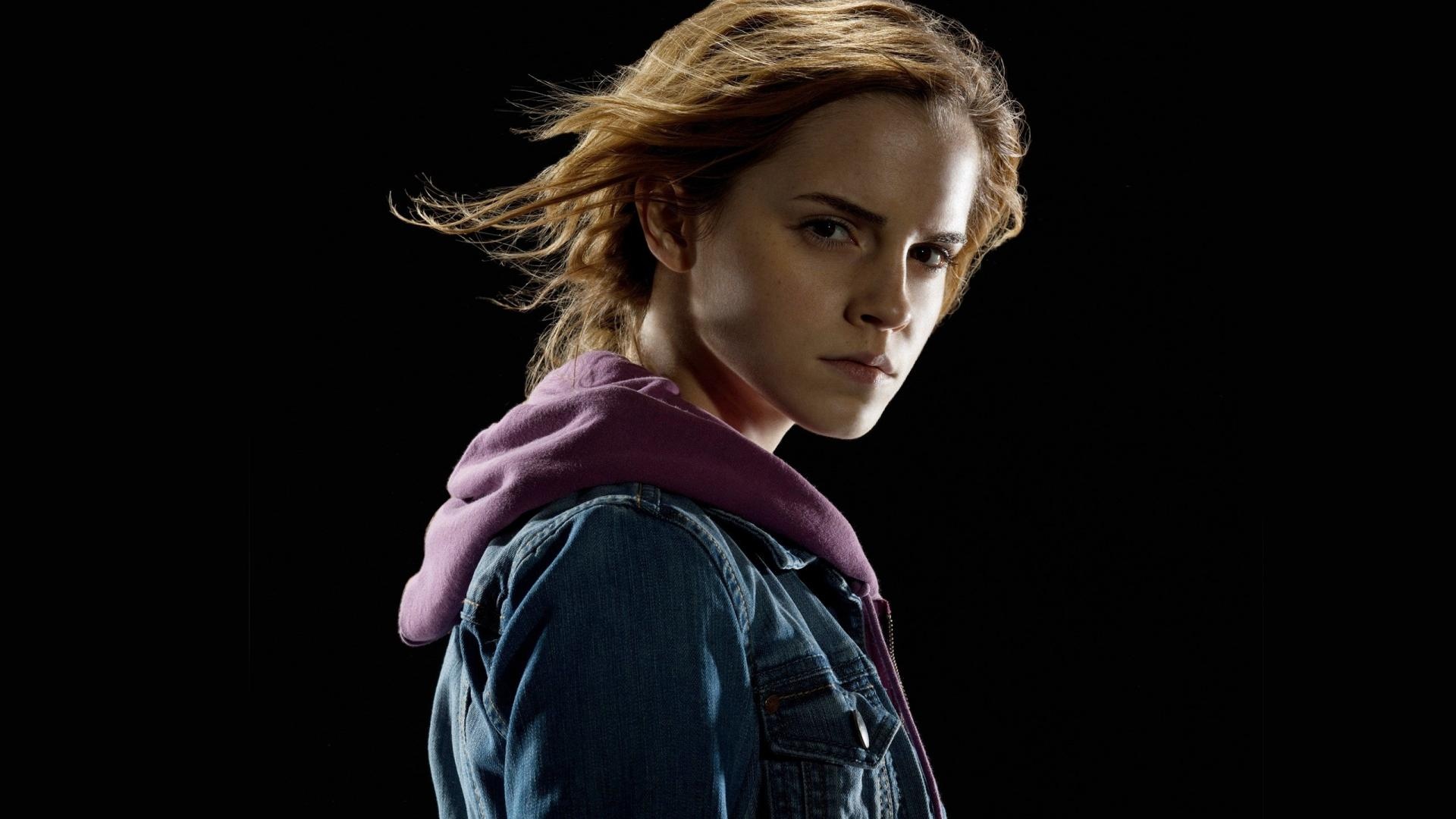 Hermione: A fictional character in J. K. Rowling's Harry Potter series. 1920x1080 Full HD Background.