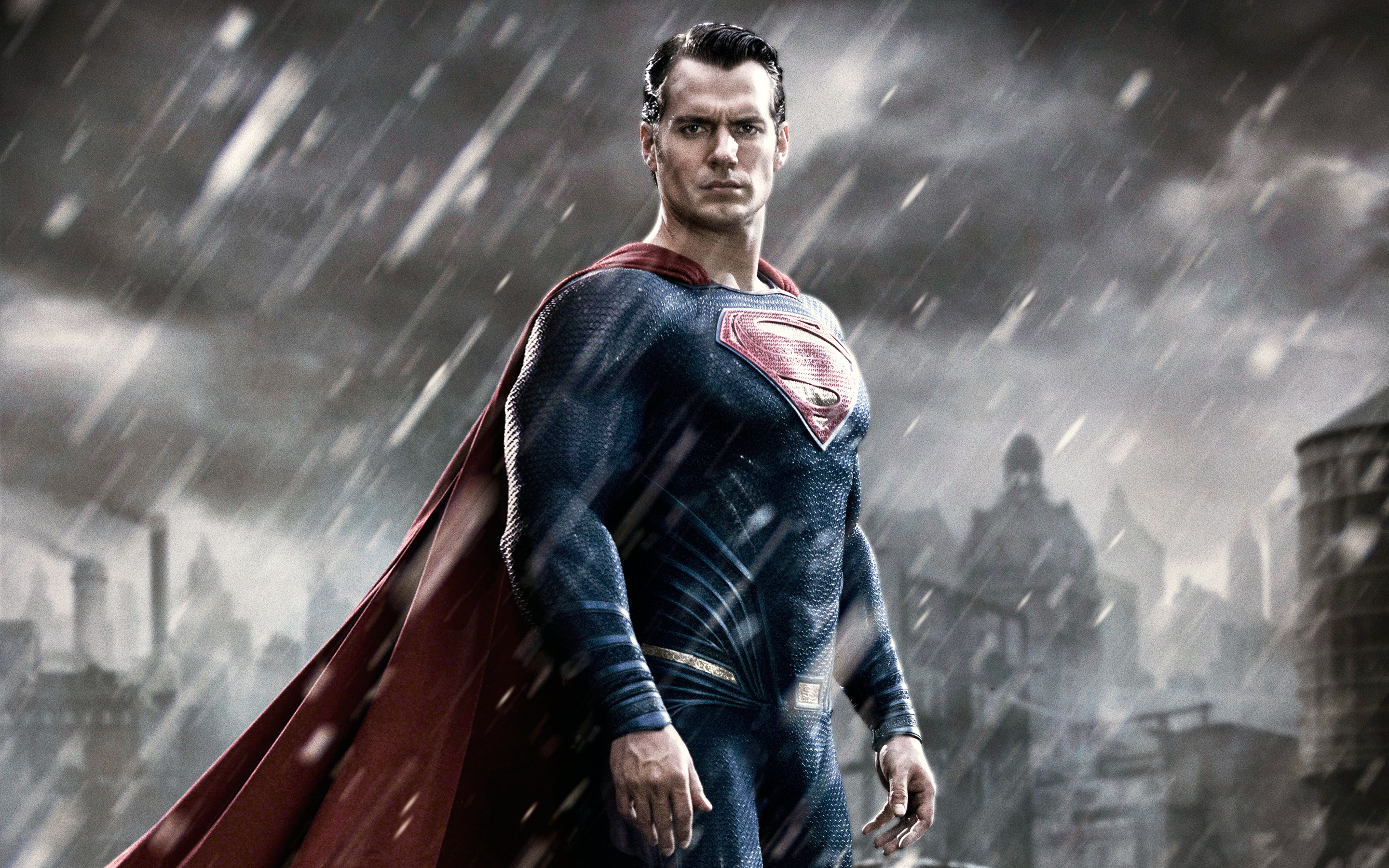 Batman v Superman: Dawn of Justice, Desktop wallpaper, Superhero showdown, Cinematic masterpiece, 2880x1800 HD Desktop