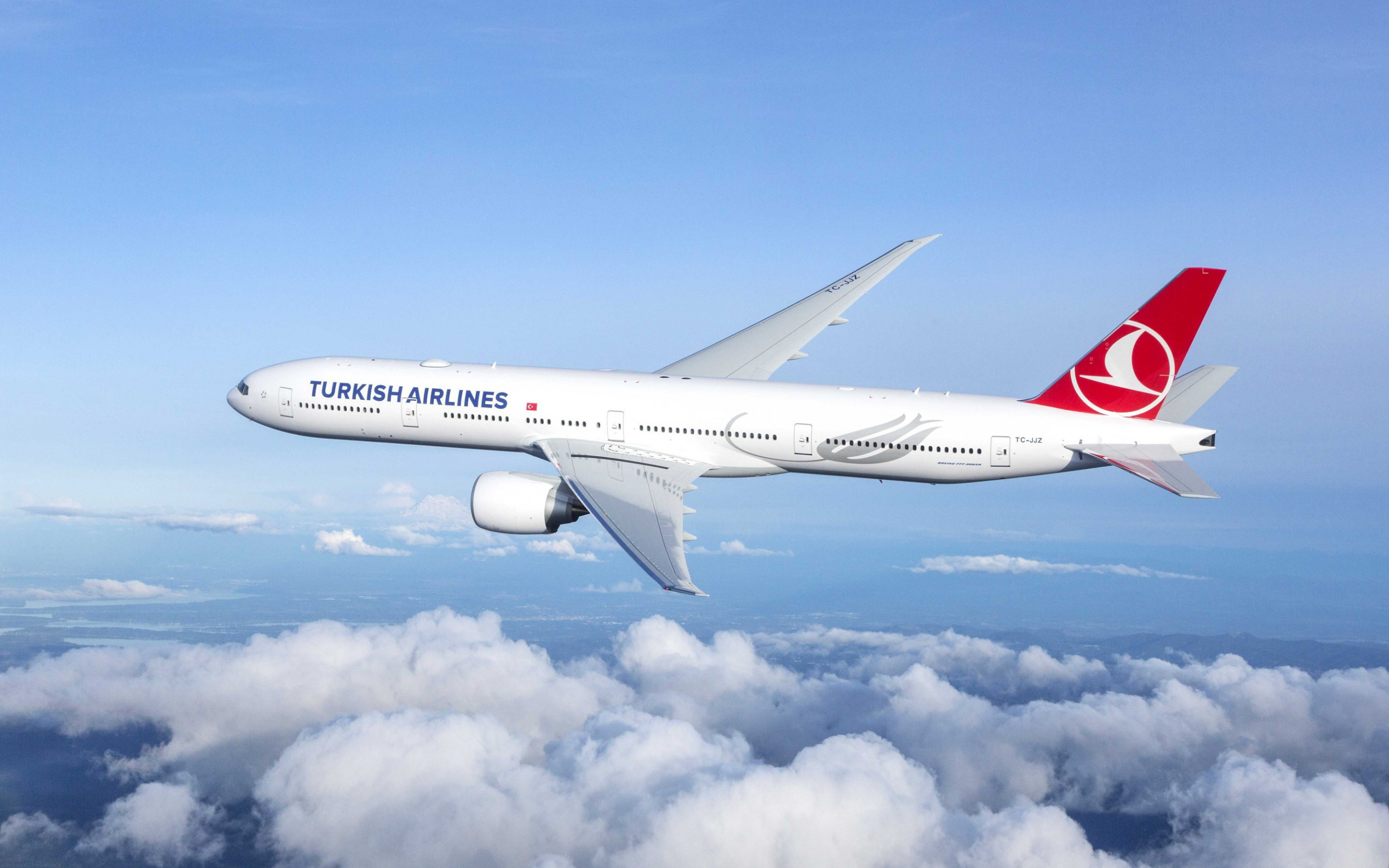 Boeing 777 wallpapers, Turkish Airlines plane, Travel to Turkey, HD pictures, 2880x1800 HD Desktop