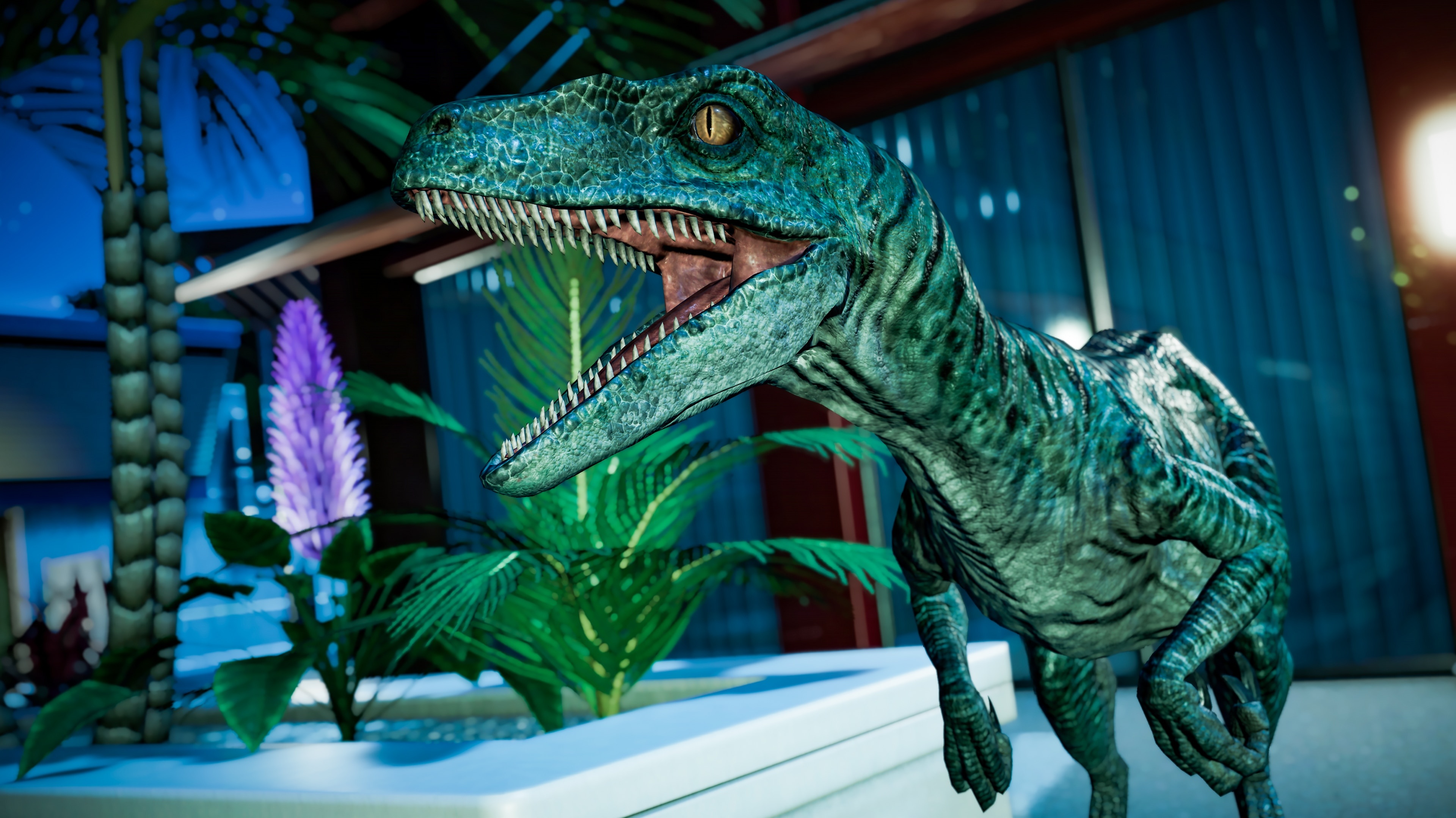 Jurassic World Evolution, Velociraptor aspect collection, Video game, Captivating gameplay, 3840x2160 4K Desktop