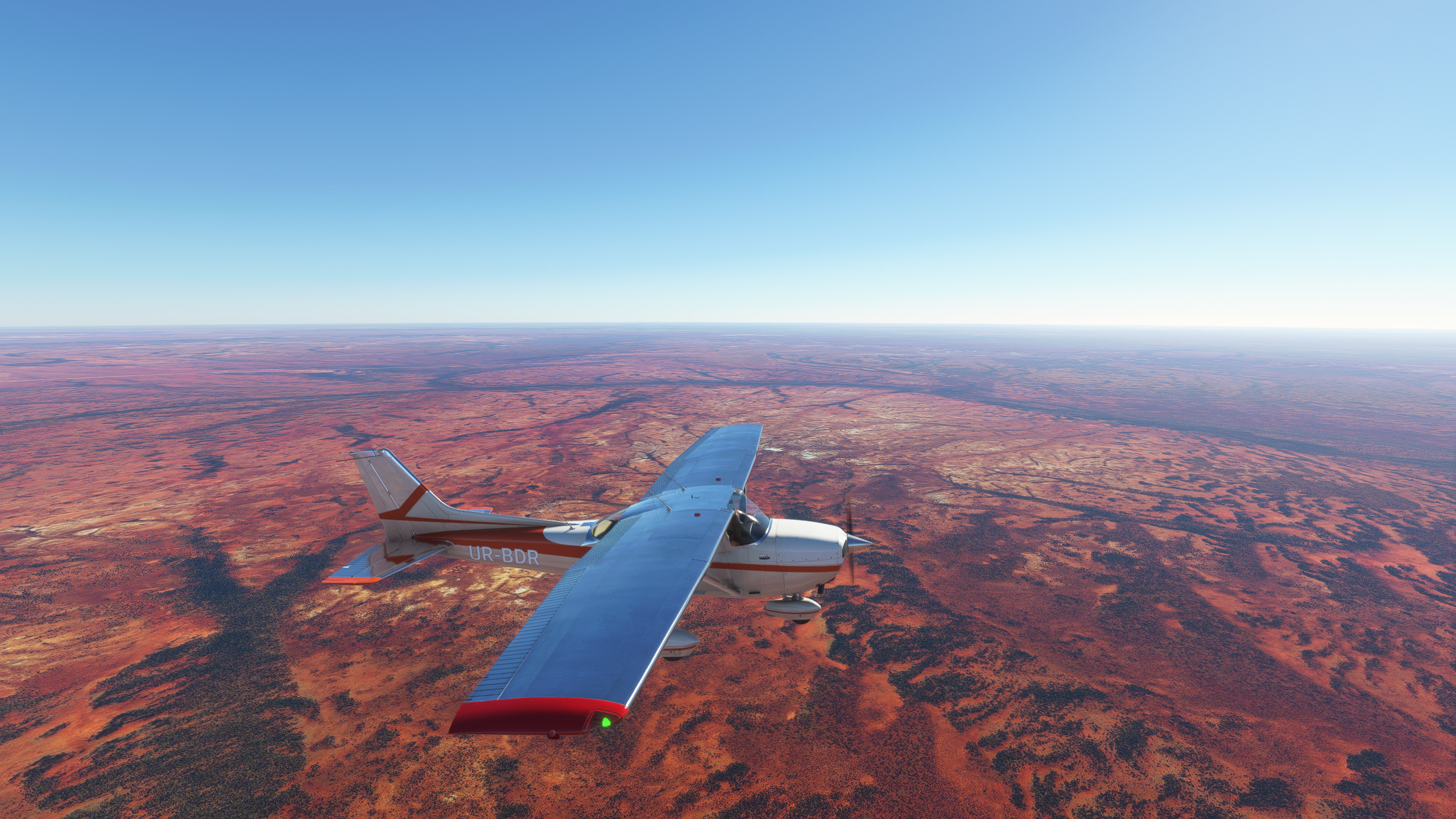 Cessna World Tour Thrill, Stunning Leg, Remote Expedition, Flight Simulator Glory, 2560x1440 HD Desktop