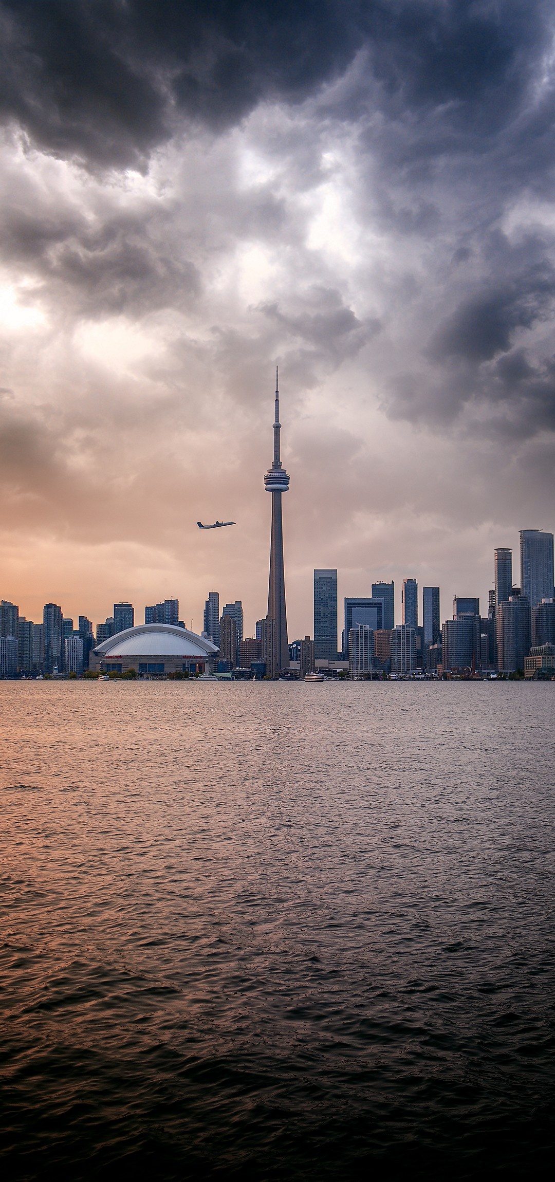 Toronto Skyline, Travels, Phone wallpaper, 075, 1080x2300 HD Handy