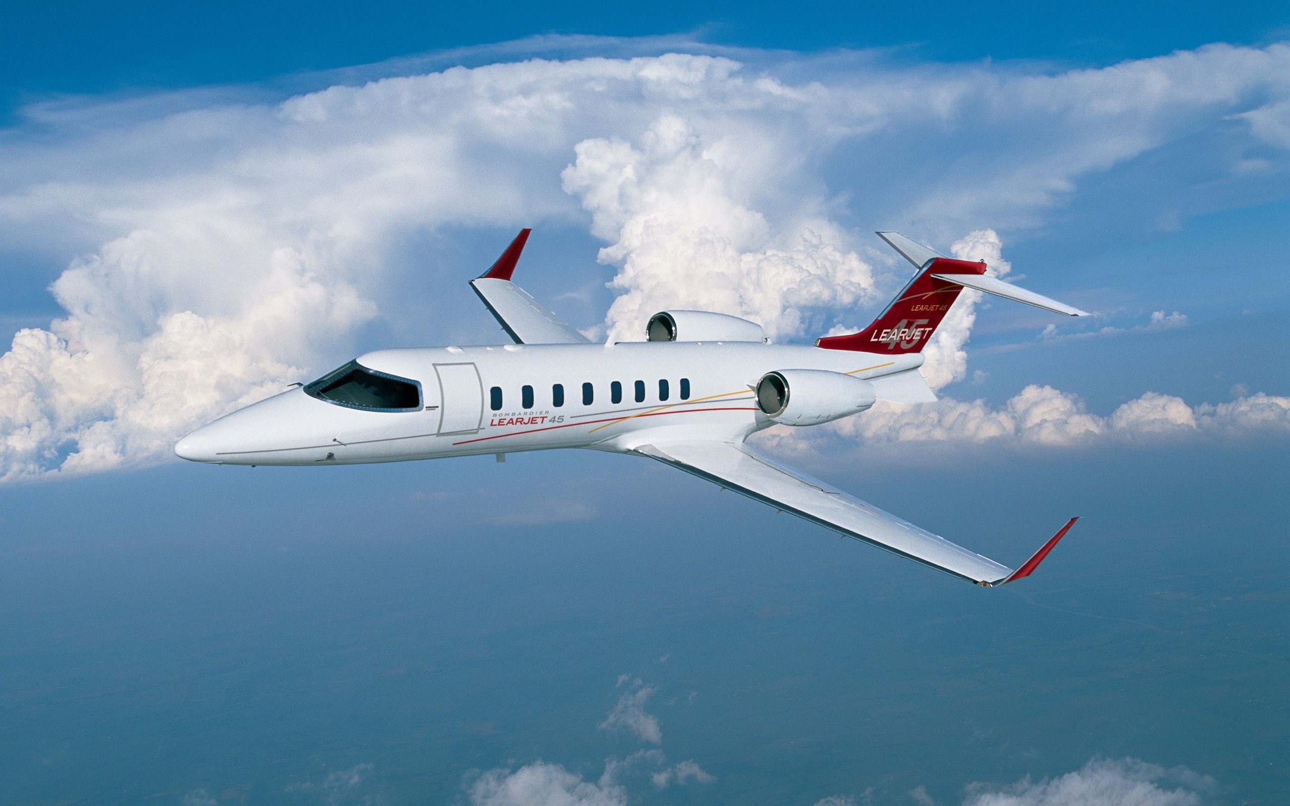 LearJet 45, Private jet wallpapers, Jet enthusiast, Aviation photography, 2560x1600 HD Desktop