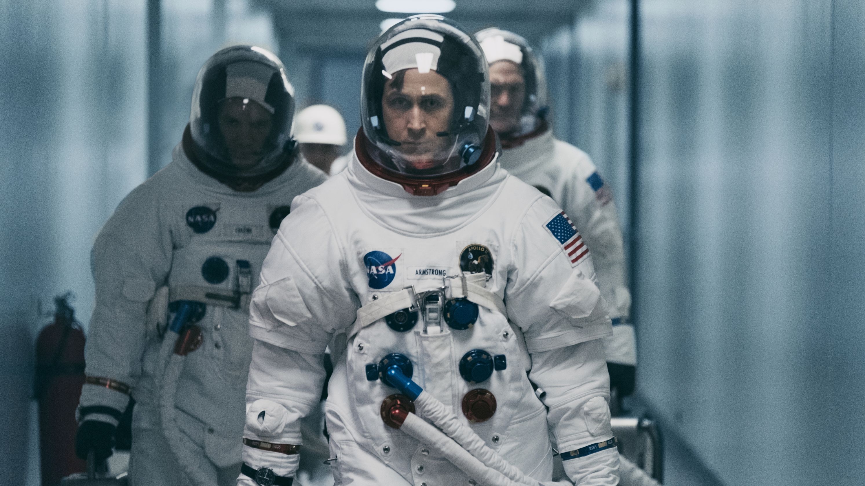 First Man: The story follows the years leading up to the Apollo 11 mission to the Moon in 1969. 2990x1680 HD Wallpaper.