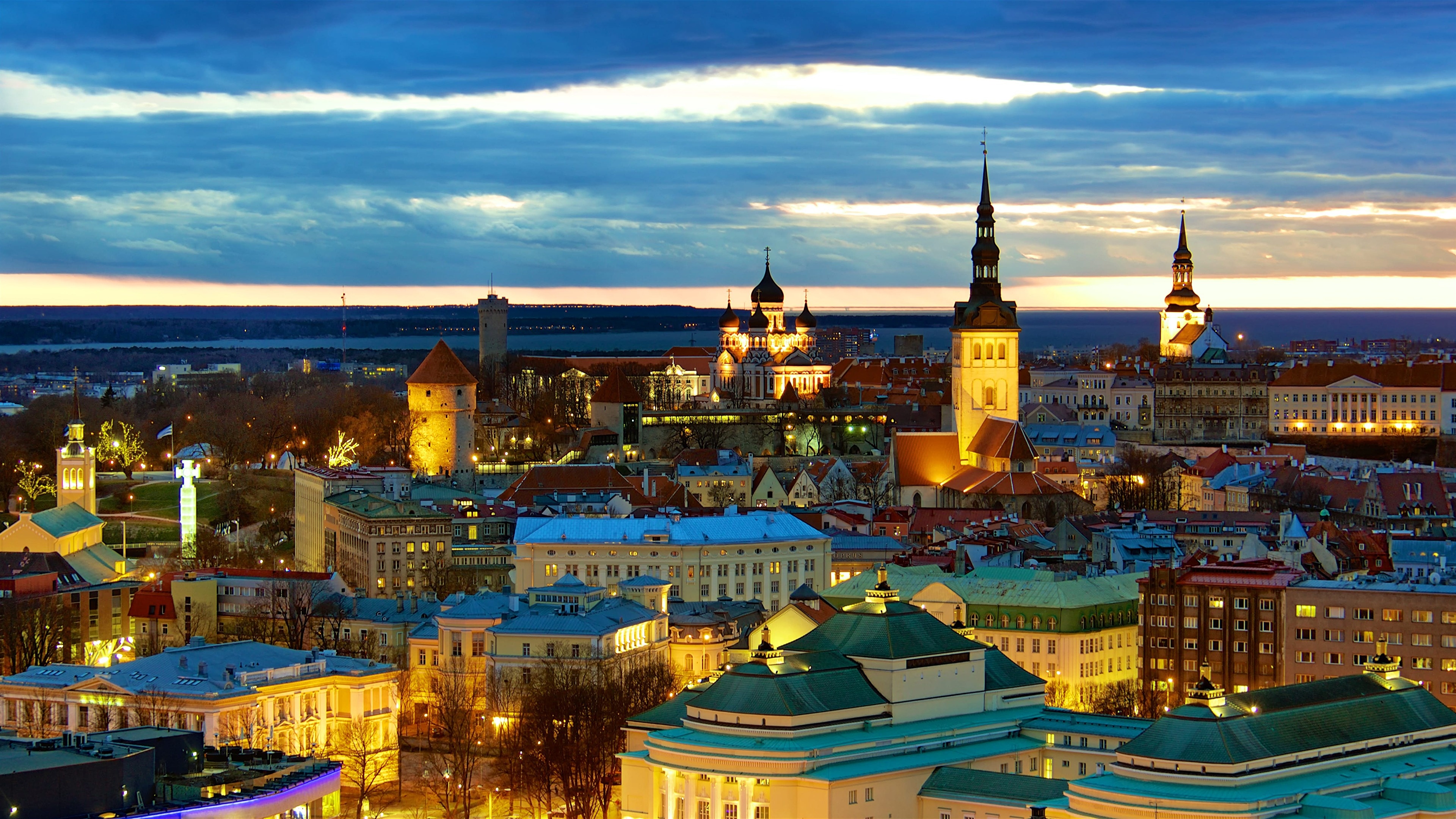 Tallinn Estonia, 3840 x 2160, Gogambar, 3840x2160 4K Desktop