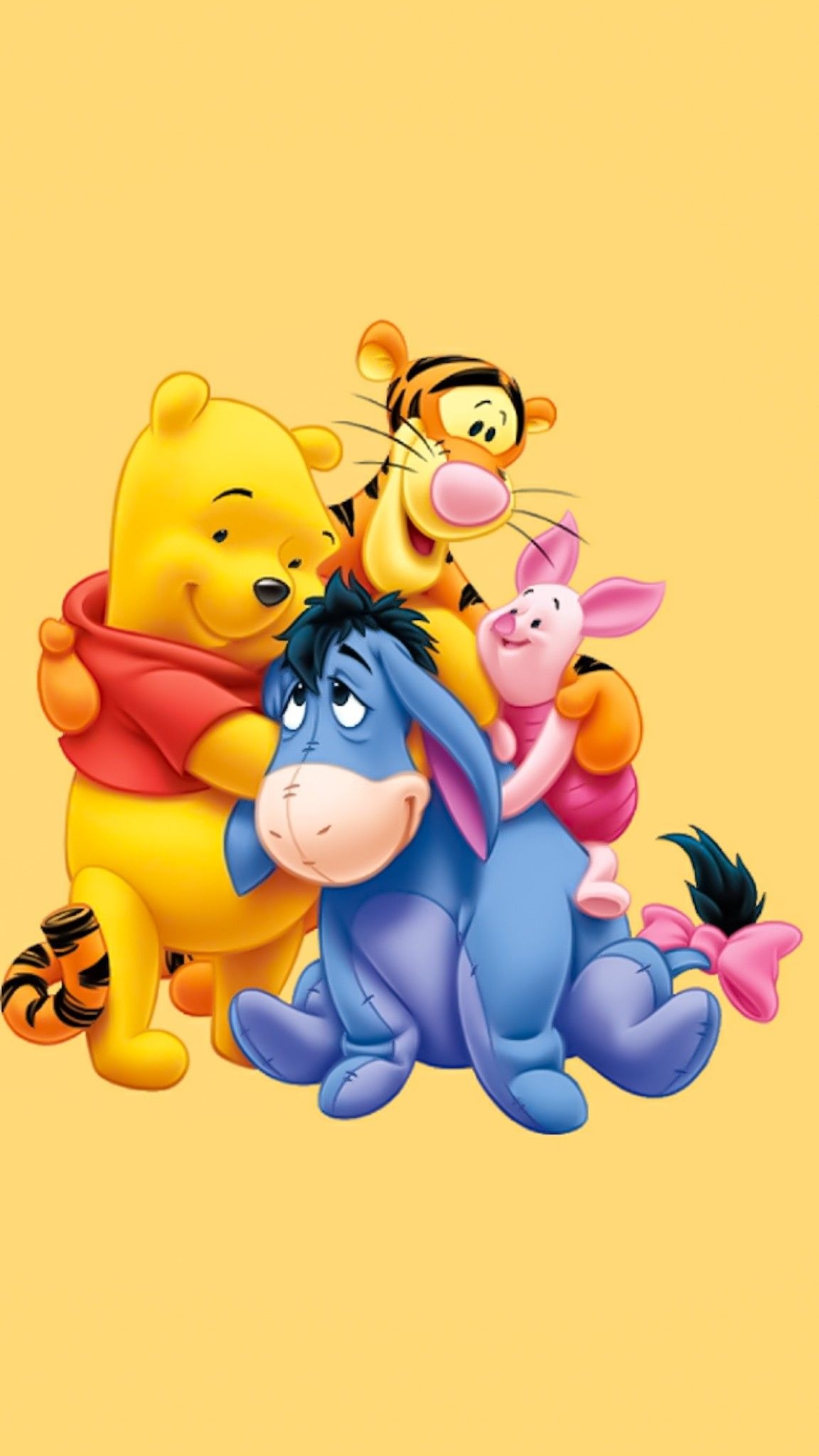 Winnie the Pooh Animation, Micimack, Disney, Httrkp, 1160x2050 HD Handy