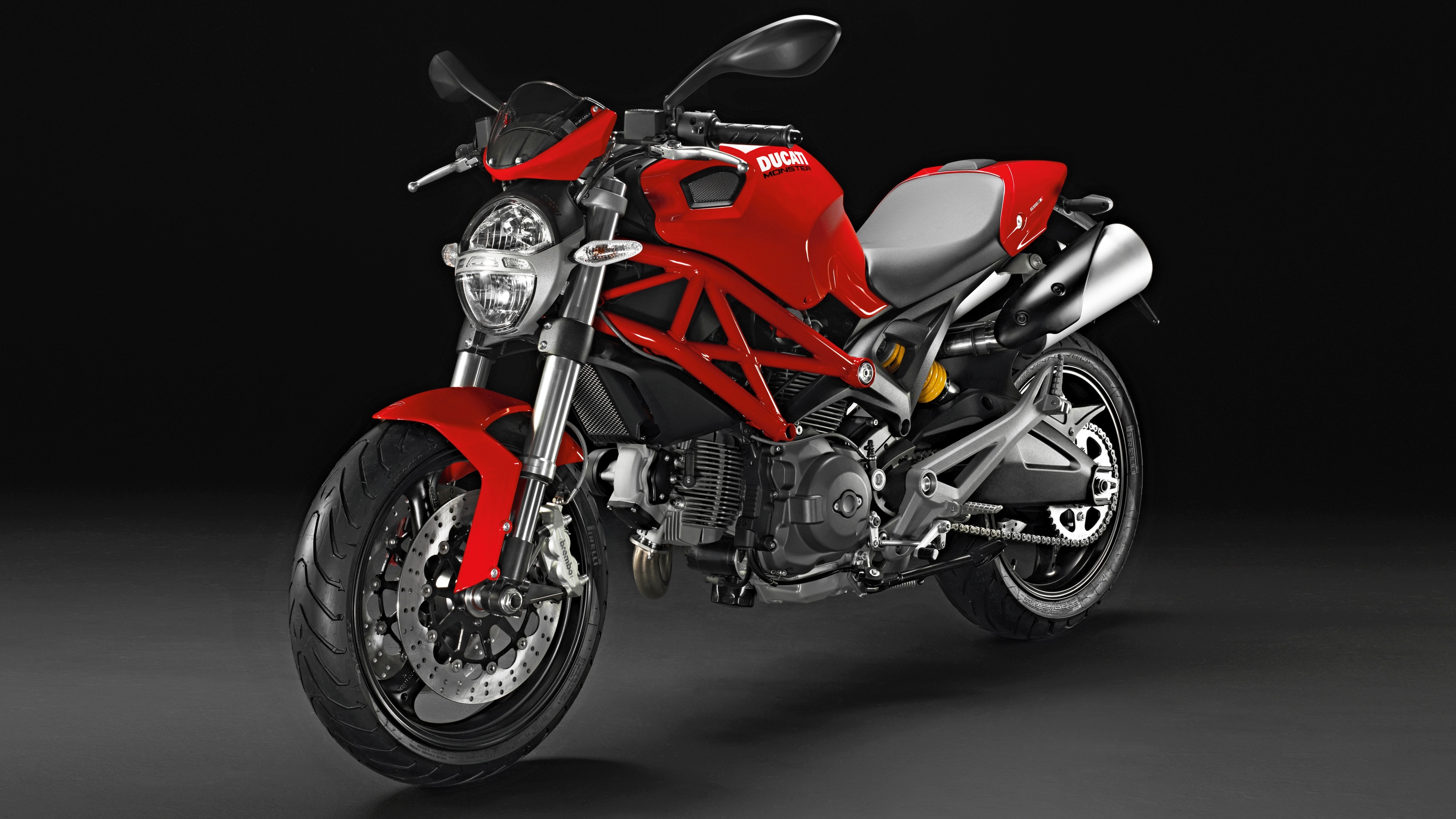 Ducati Monster, HD, Wallpapers, Auto, 3840x2160 4K Desktop