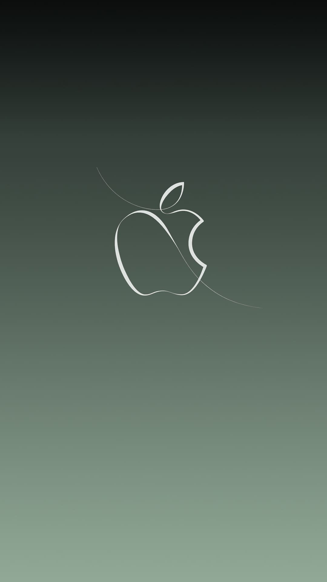 Apple Logo: An American multinational technology company. 1080x1920 Full HD Background.