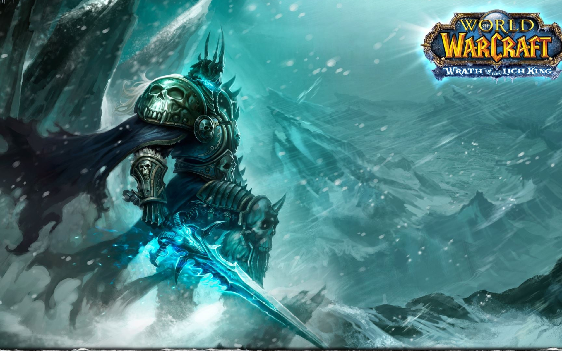 World of Warcraft, Wrath of the Lich King, Epic fantasy art, Dystopian setting, 1920x1200 HD Desktop