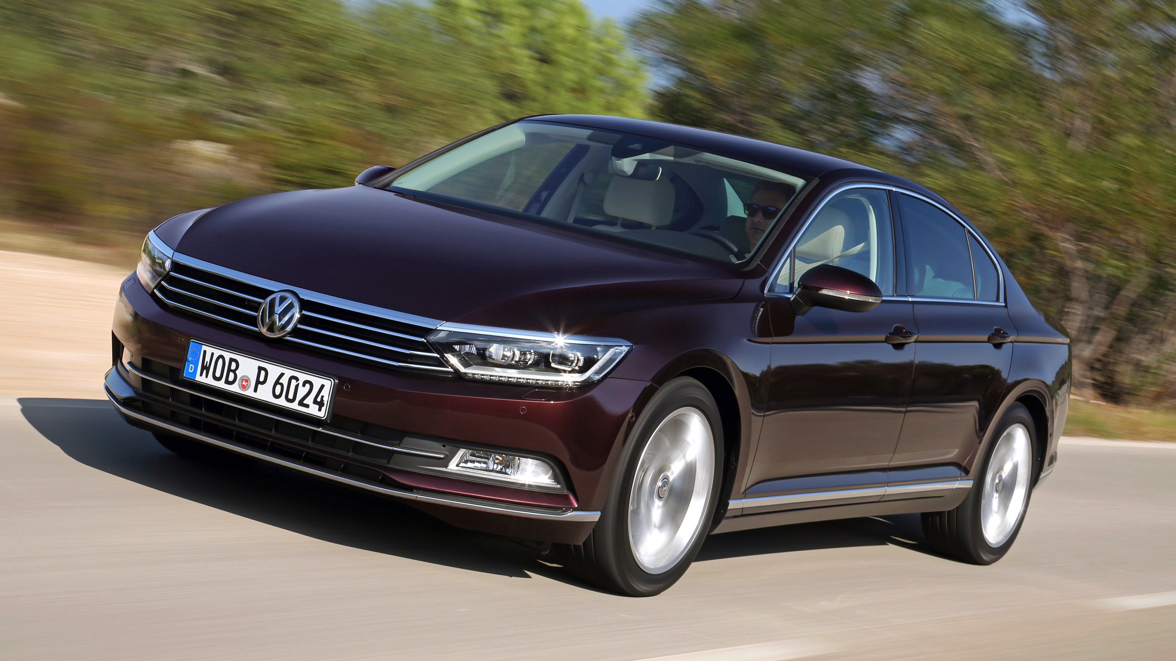 Volkswagen Passat, Highline edition, 2014 model, Automotive excellence, 3840x2160 4K Desktop
