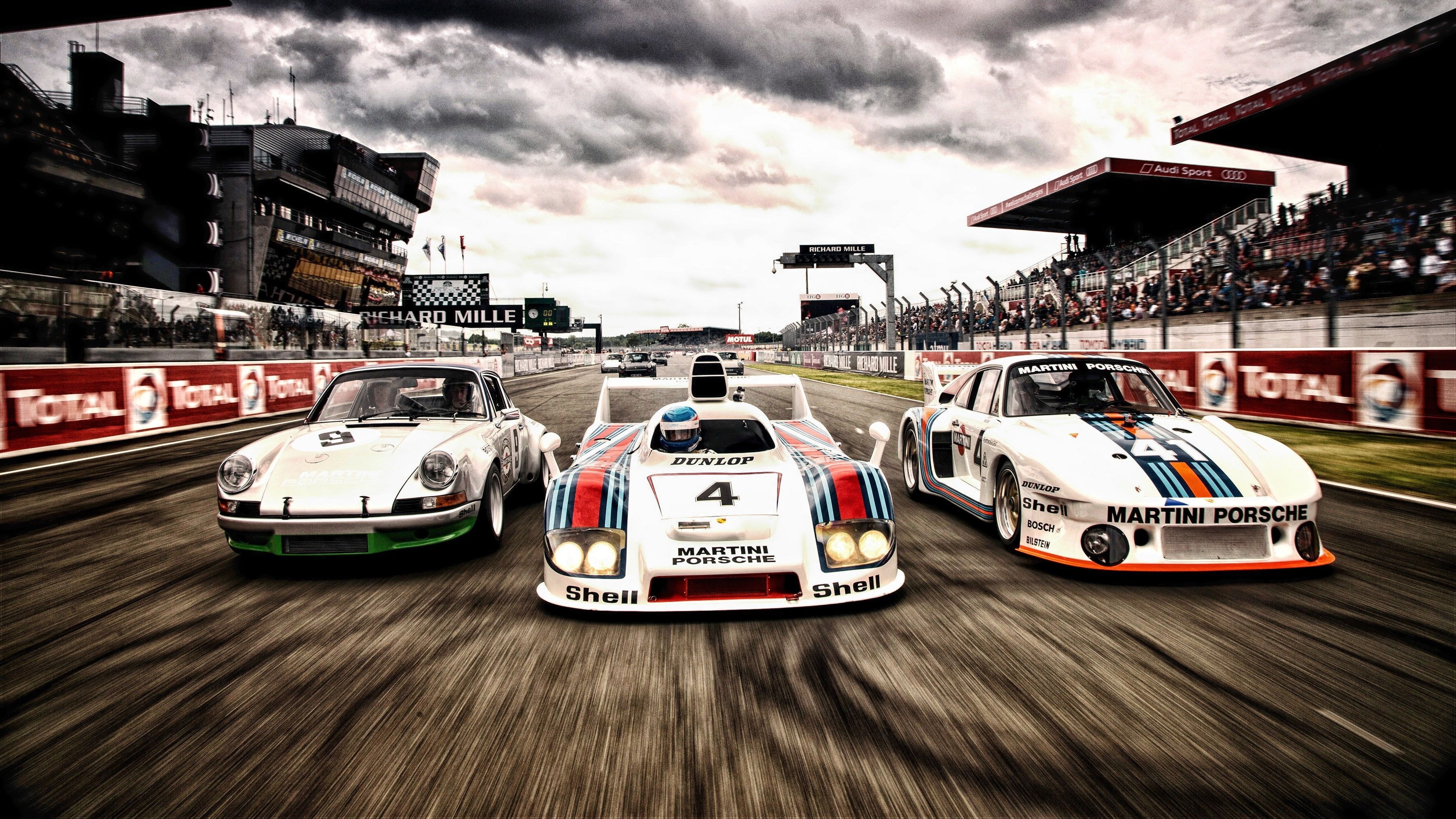Porsche Race Car, Rennstrecke Wallpaper, 3600x2030 HD Desktop