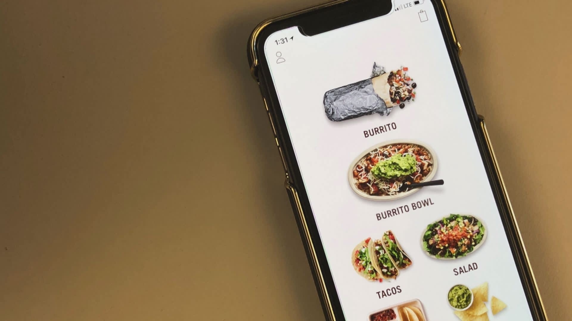 Chipotle: Mobile order, Drive-thru, A lane where you may pick up your digital order without leaving your car. 1920x1080 Full HD Wallpaper.