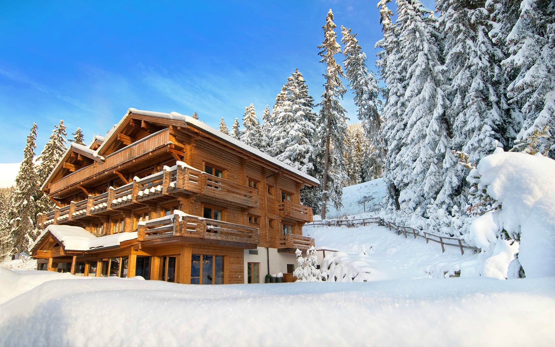 Courchevel travels, Beautiful ski lodges, World's best accommodations, Luxury travel, 1920x1200 HD Desktop
