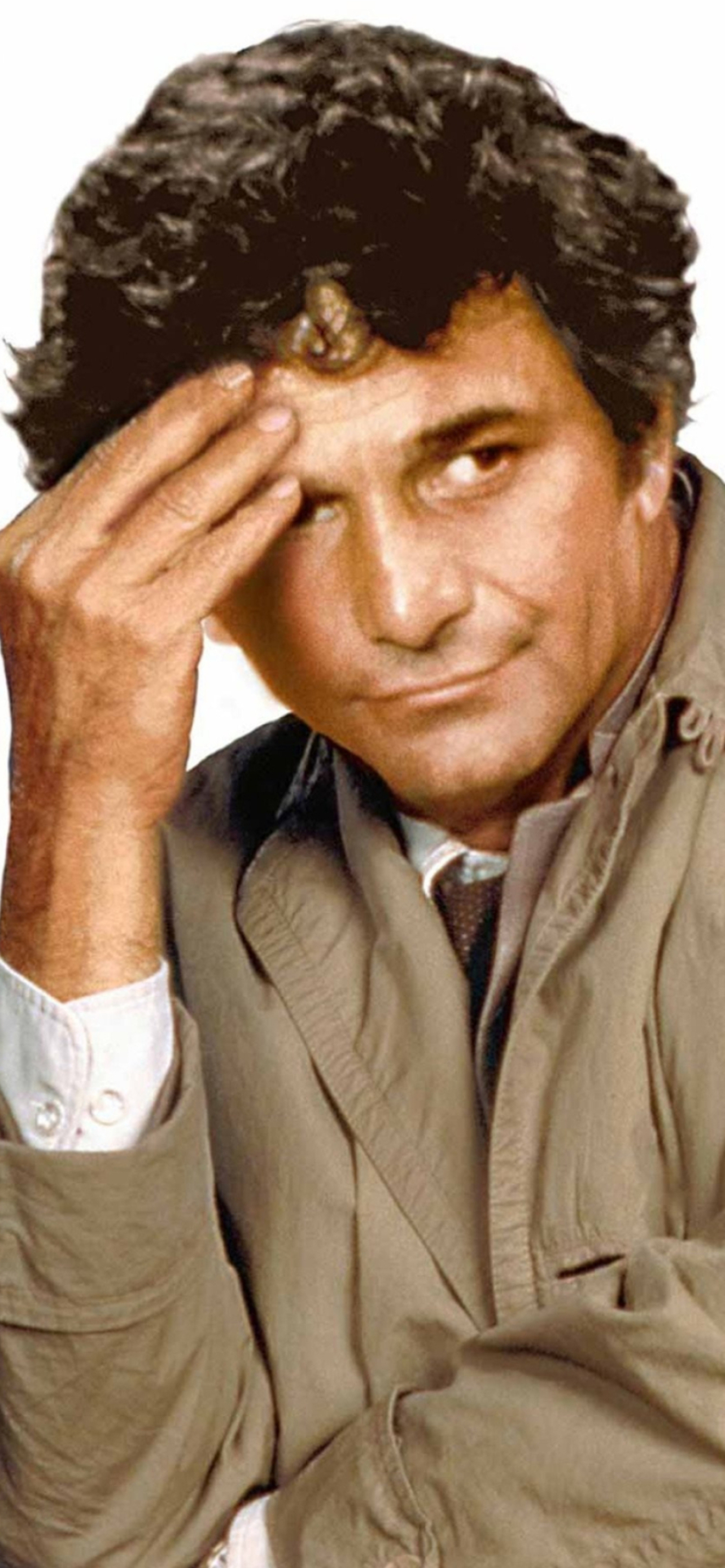 Columbo (Movie): Oscar Nominee Peter Falk, The series composed of 69 TV-movies, Police detective. 1290x2780 HD Background.