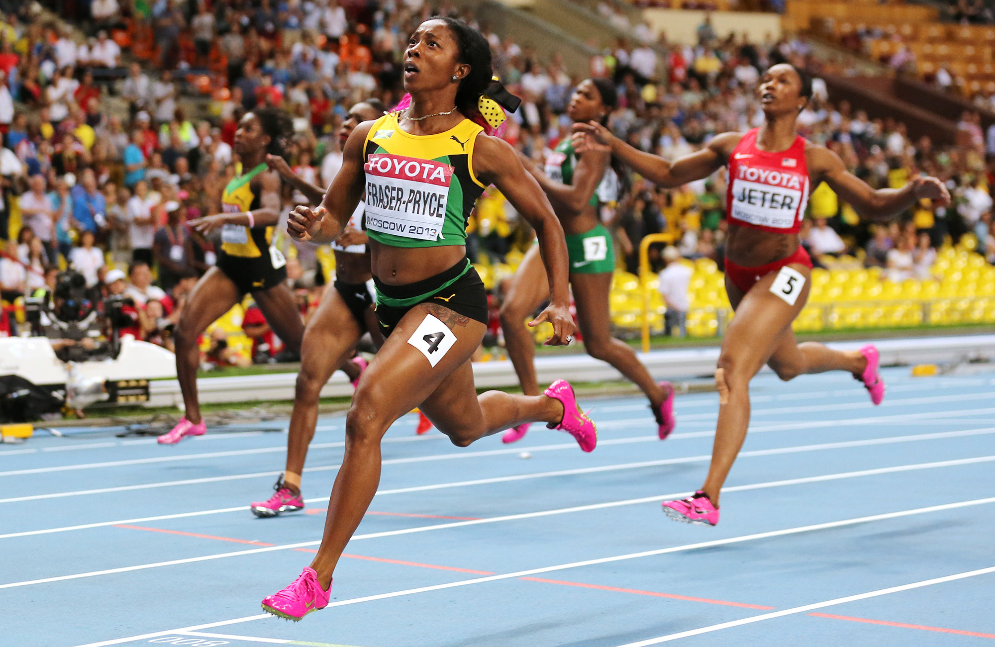 Shelly-Ann Fraser-Pryce, Unstoppable sprint, Record within reach, 2000x1310 HD Desktop