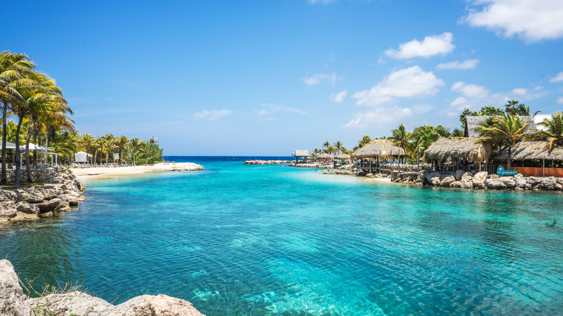 Curacao Island, Magical paradise, Willemstad, Curaao beach, 1920x1080 Full HD Desktop