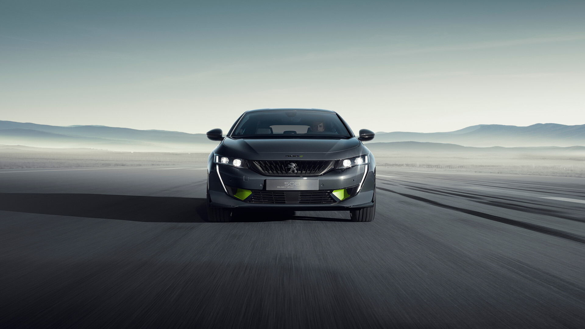 Peugeot: Model 508 Sport Engineered 2019, The French car manufacturer. 1920x1080 Full HD Background.