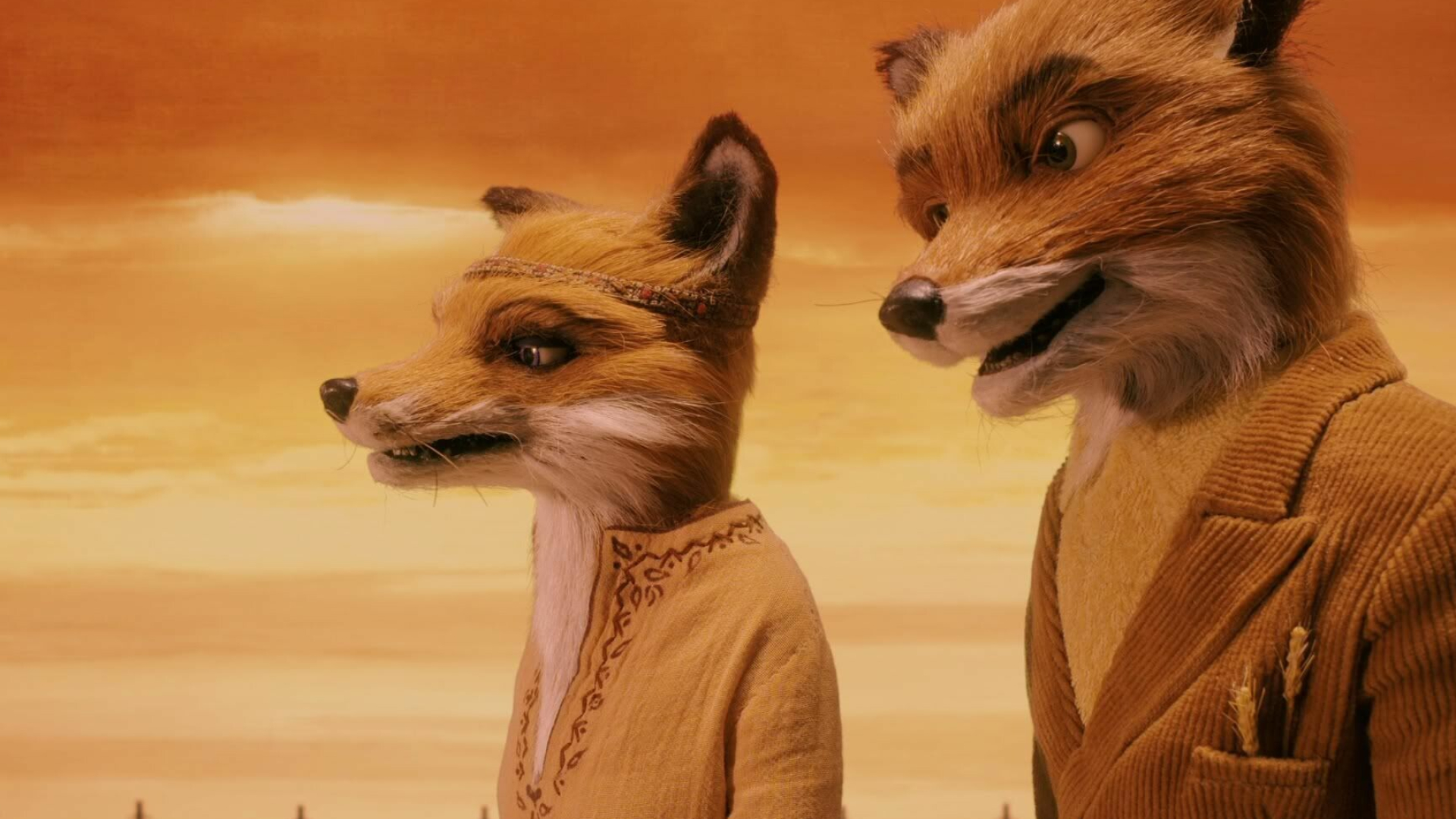 Fantastic Mr. Fox, Stop-motion animation, Quirky characters, Wes Anderson, 1920x1080 Full HD Desktop
