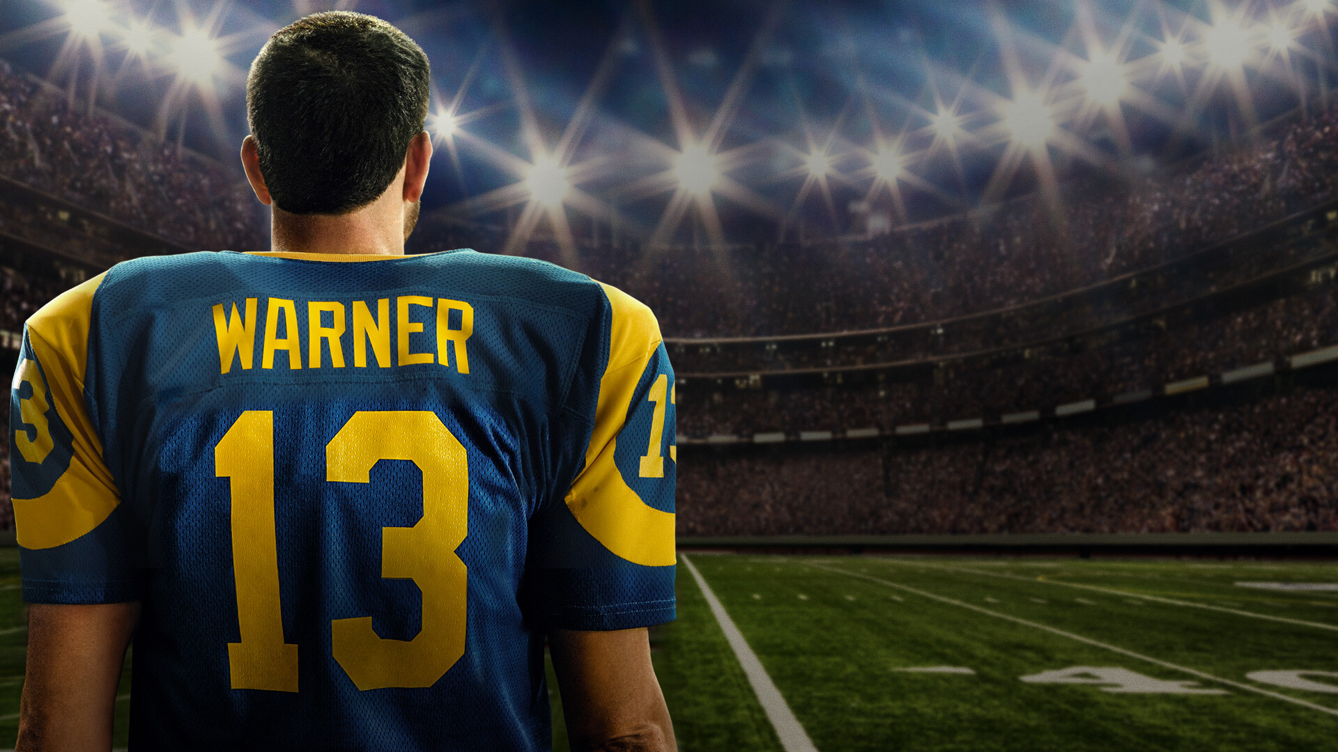 American Underdog: In this inspirational true story, Kurt Warner goes from stocking shelves at a supermarket to become a legendary two-time NFL MVP, Super Bowl MVP, and Hall of Fame quarterback. 1920x1080 Full HD Wallpaper.