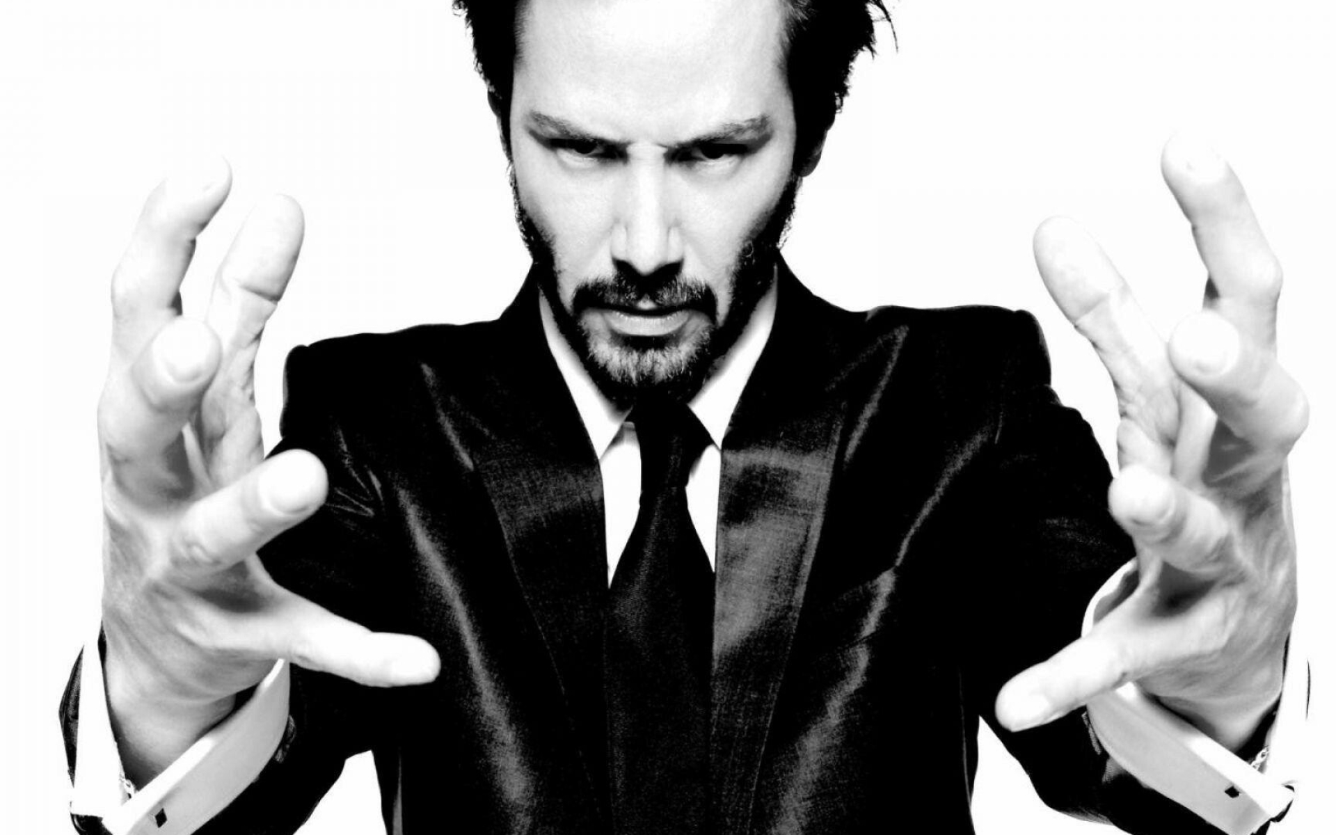Keanu Reeves: Canadian actor, Known for his roles in Speed, Point Break, and The Matrix trilogy. 1920x1200 HD Wallpaper.