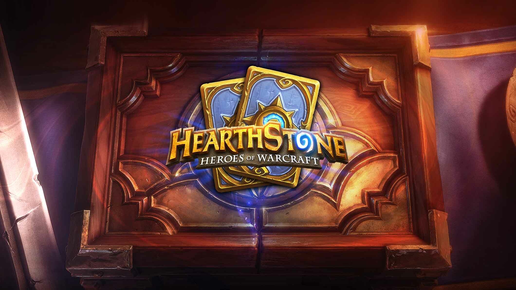 Hearthstone: Players start the game with a substantial collection of 'basic' cards but can gain rarer and more powerful cards through purchasing packs of additional cards, or as a reward for competing in the Arena. 2120x1200 HD Wallpaper.
