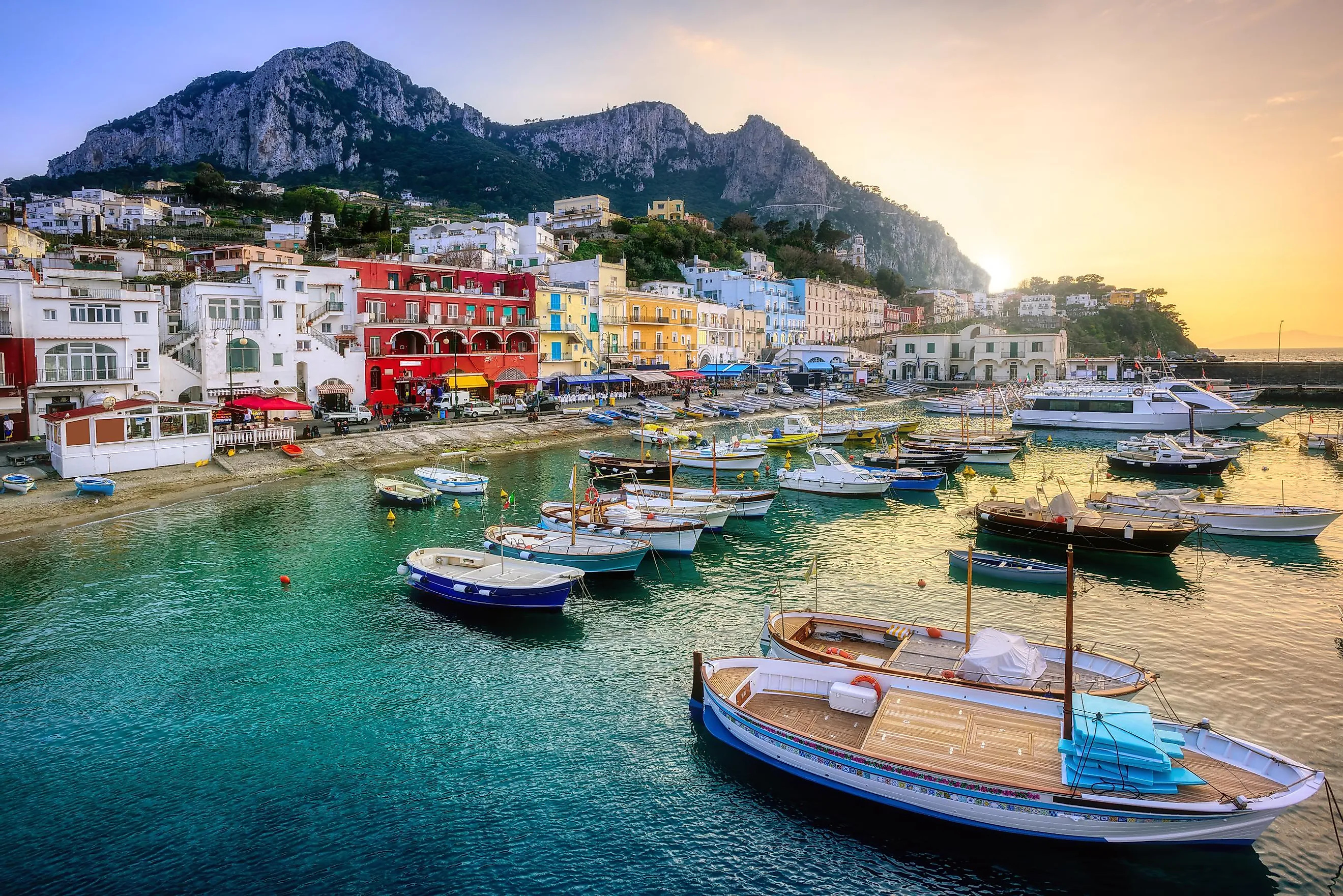Capri Island, Idyllic paradise, Worldatlas guide, Mediterranean beauty, 2640x1770 HD Desktop