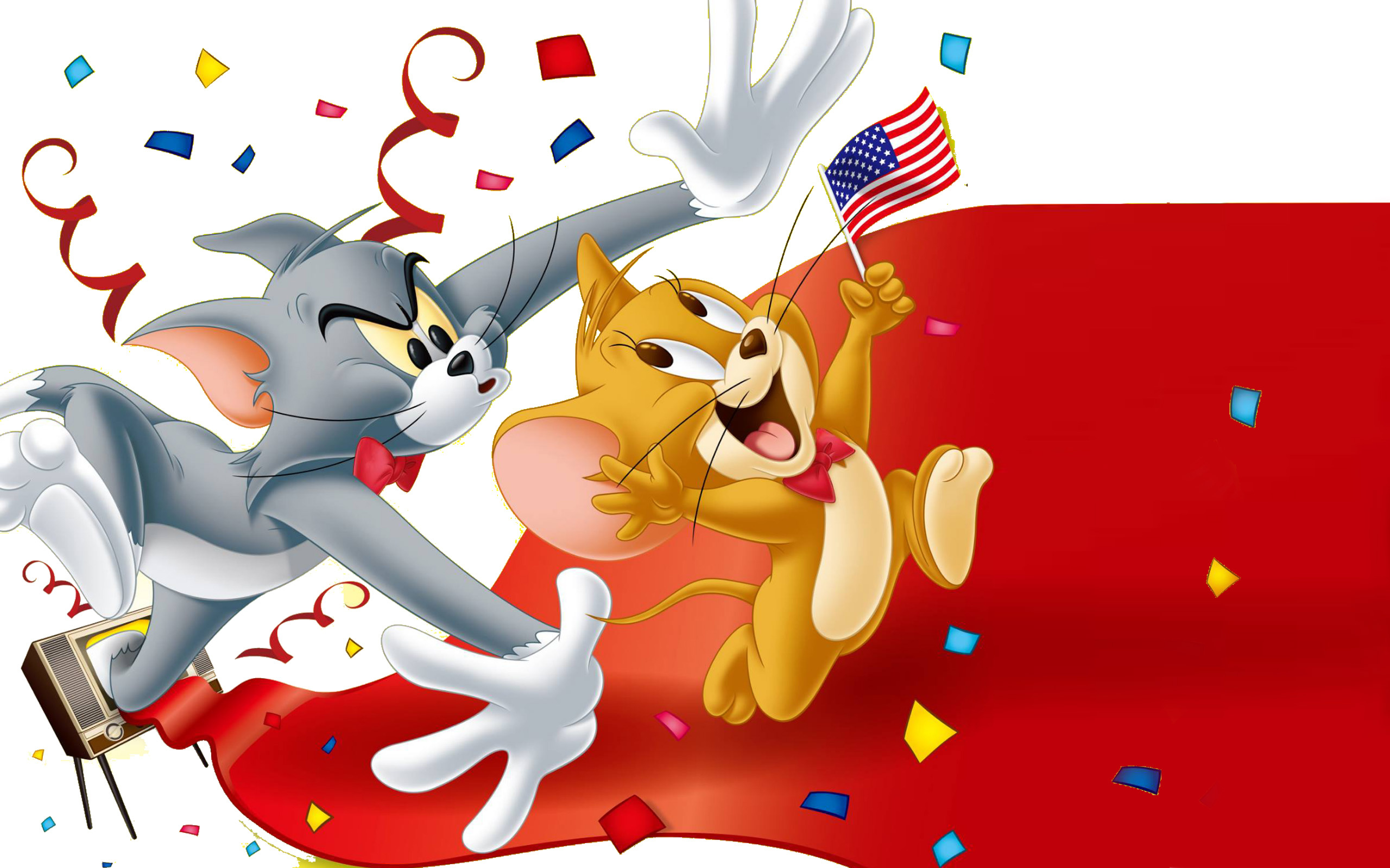 Tom and Jerry HD wallpaper, Striking visuals, Vibrant colors, High definition, 2560x1600 HD Desktop