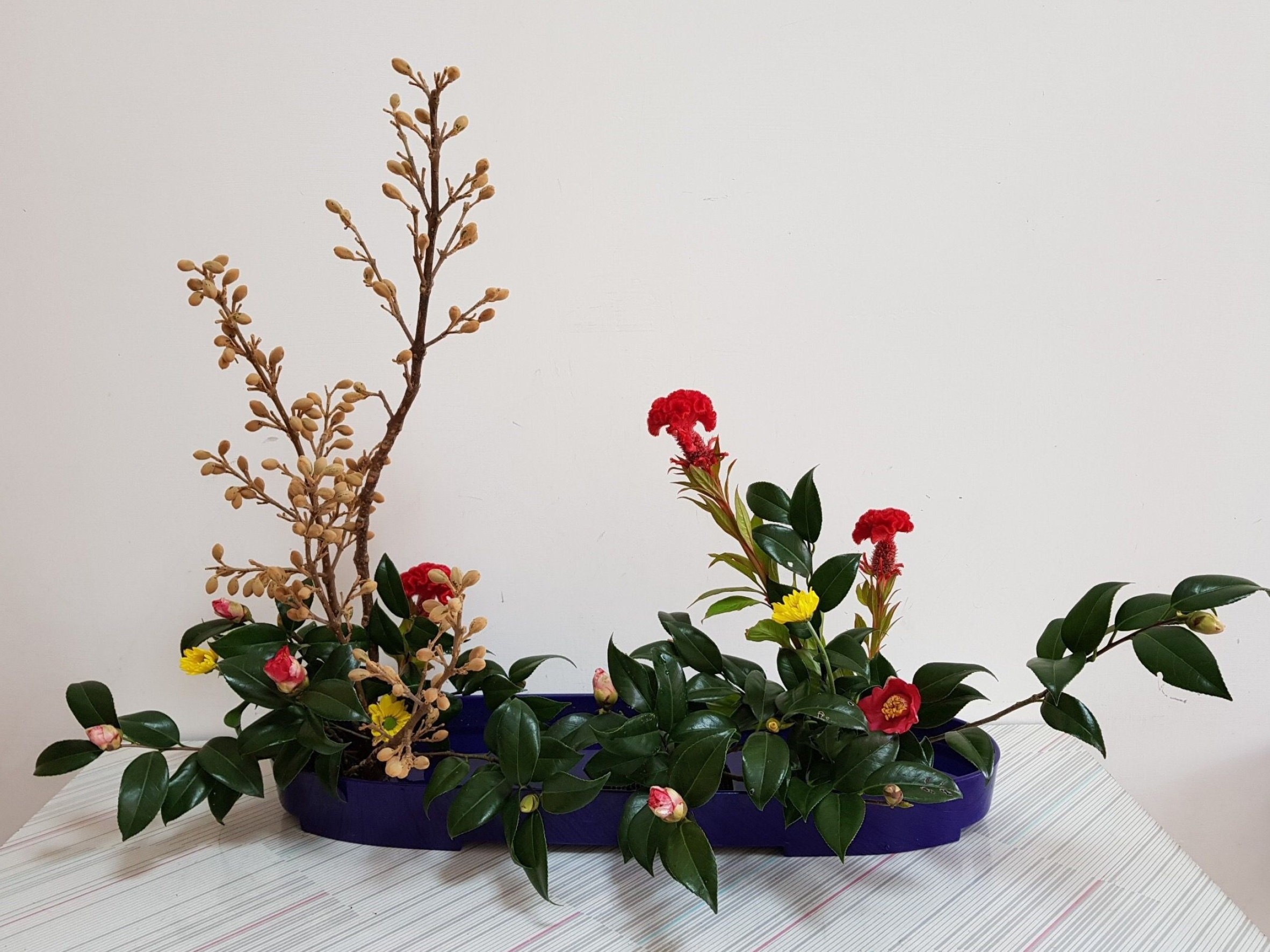 Ikebana, Nature, Flower arrangement, Plants, 2370x1780 HD Desktop