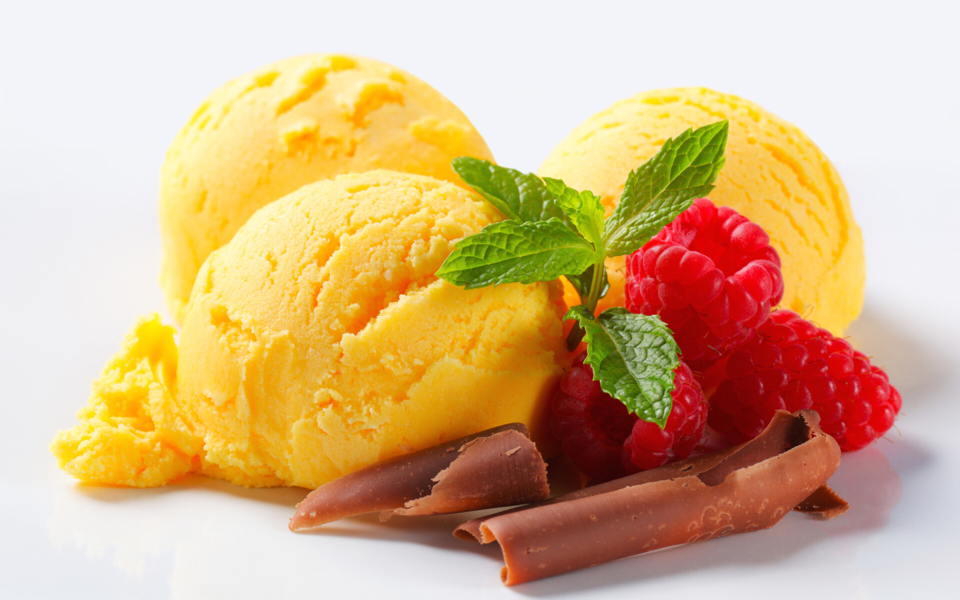 Ice Cream: A huge source of vitamins A, B-6, B-12, C, D, and E. 1920x1200 HD Background.