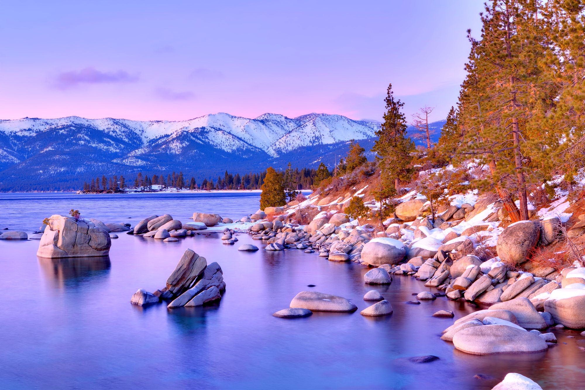 Nevada winter wallpapers, Snow-covered landscapes, Winter wonderland, Cold season, 2000x1340 HD Desktop