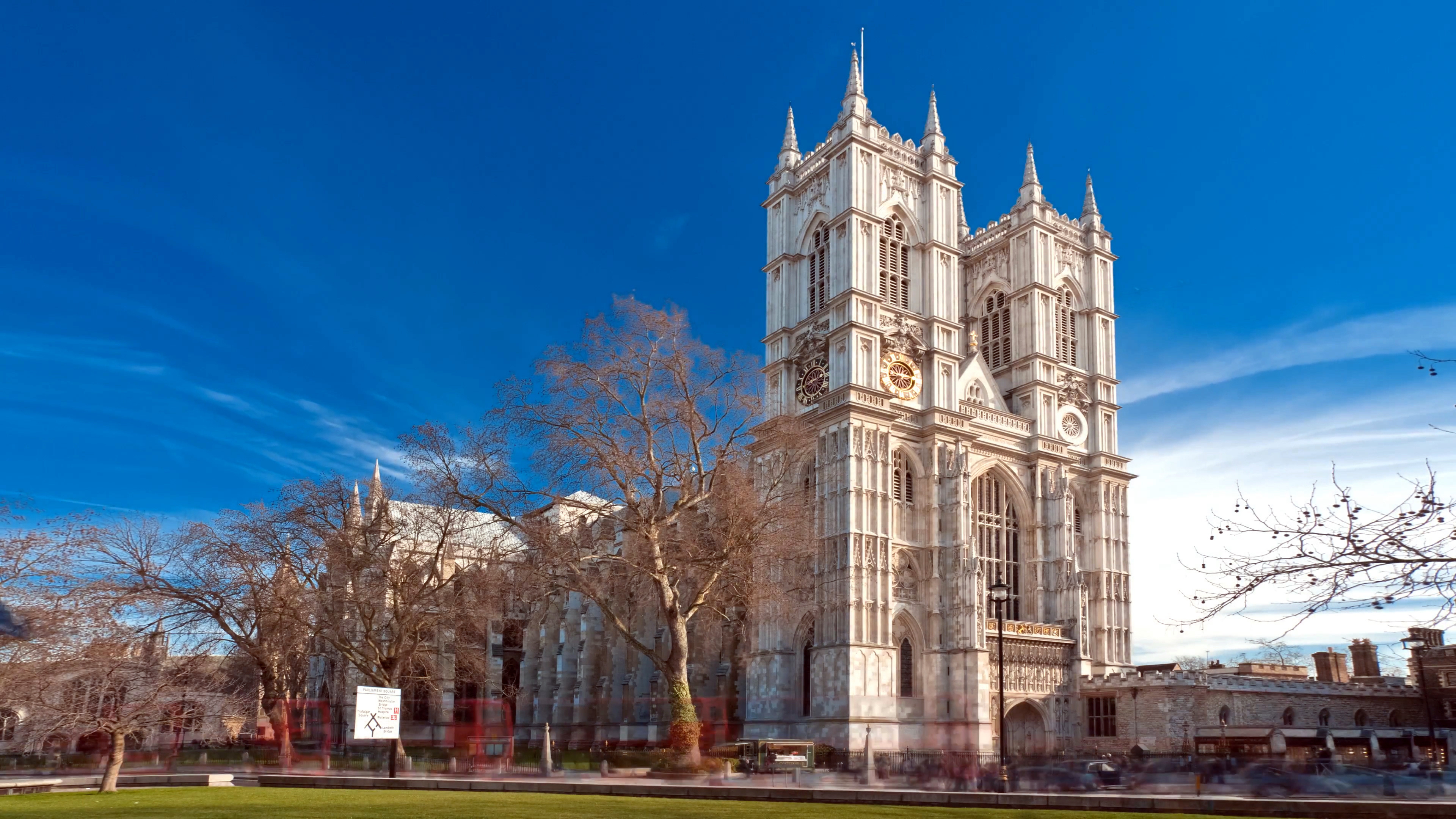 Westminster Abbey, Top attractions, Historical site, British heritage, 3840x2160 4K Desktop