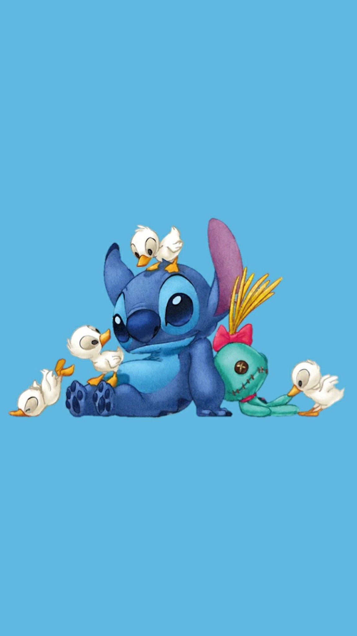 Stitch animation, Aesthetic cartoon wallpapers, Cute alien companion, Popular backgrounds, 1160x2050 HD Phone