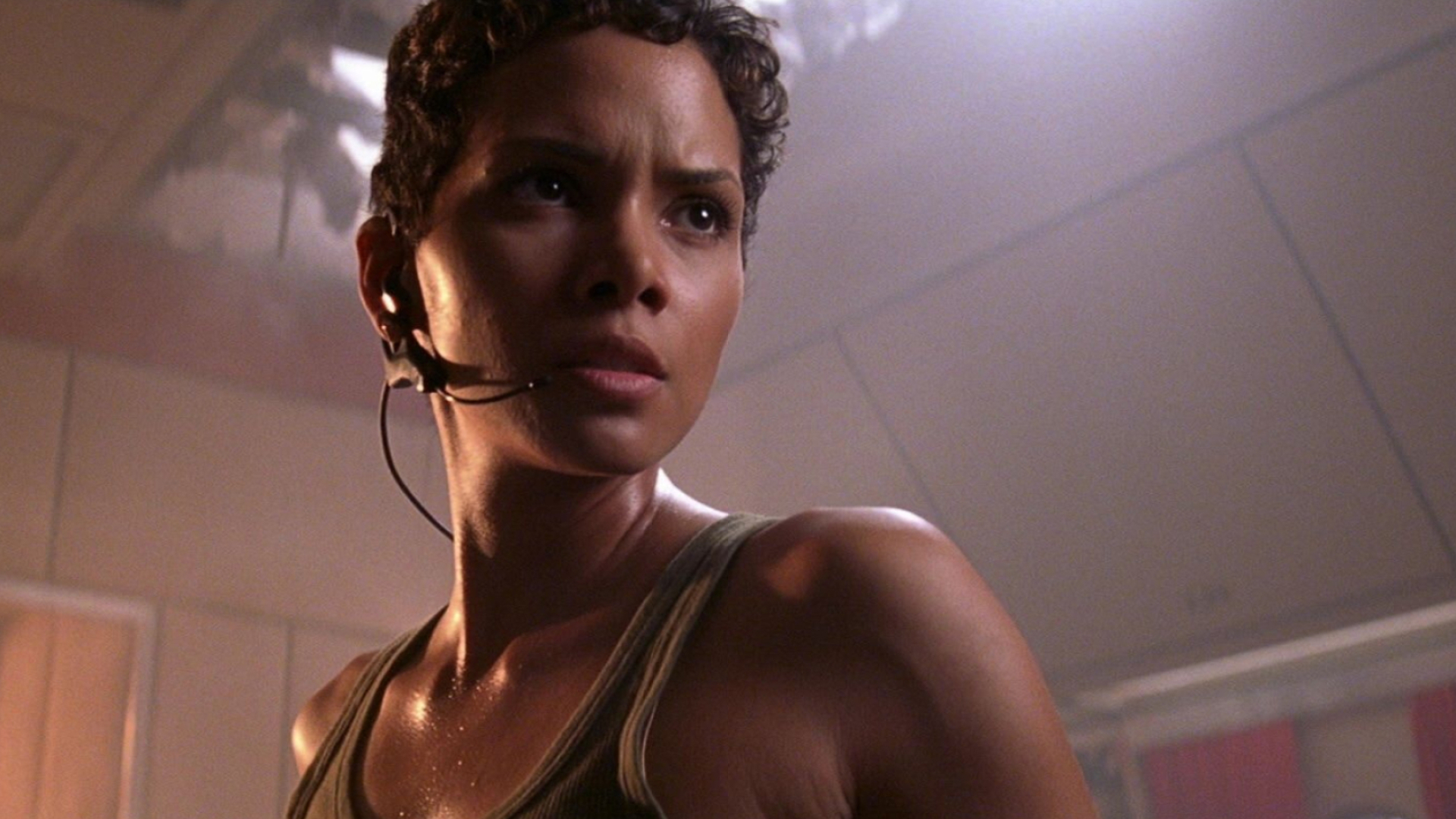 Die Another Day: Halle Berry, The Bond girl, Written by Neal Purvis and Robert Wade. 1920x1080 Full HD Wallpaper.