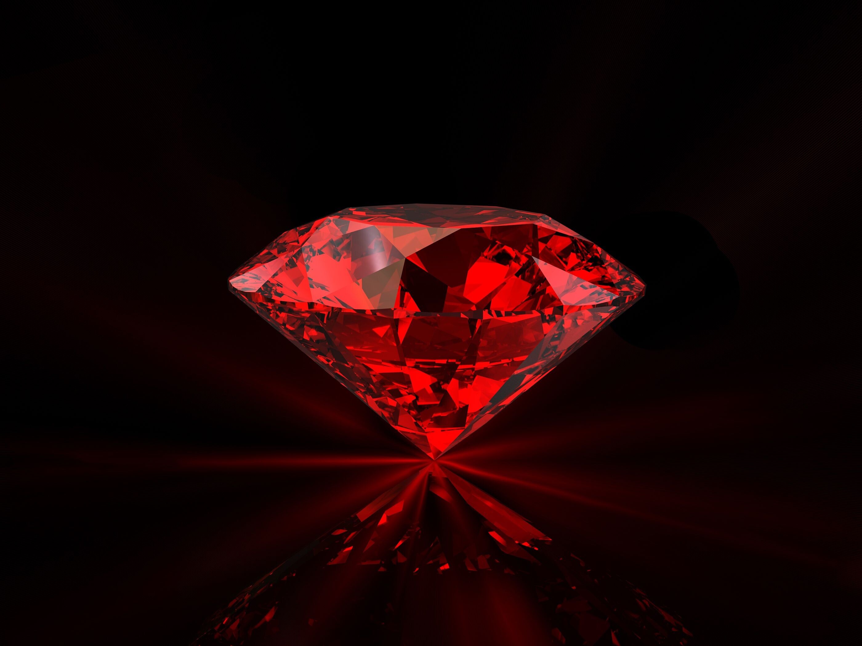 Gemstone: Ruby, A popular computer programming language that's object-based, Red diamond. 2800x2100 HD Wallpaper.