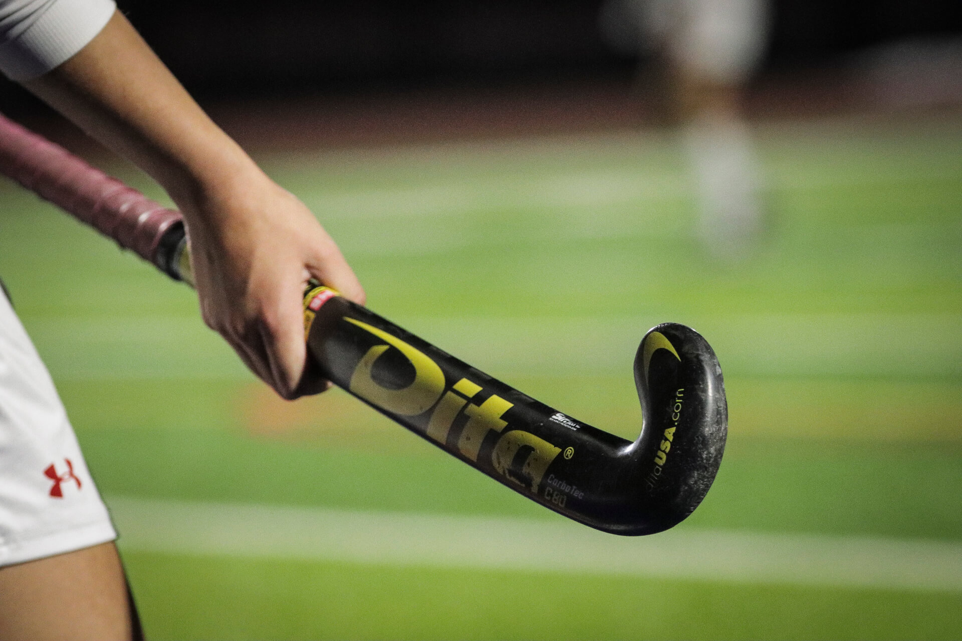 Field Hockey: A stick in the hands of a professional player, Competitive ball sport. 1920x1280 HD Wallpaper.