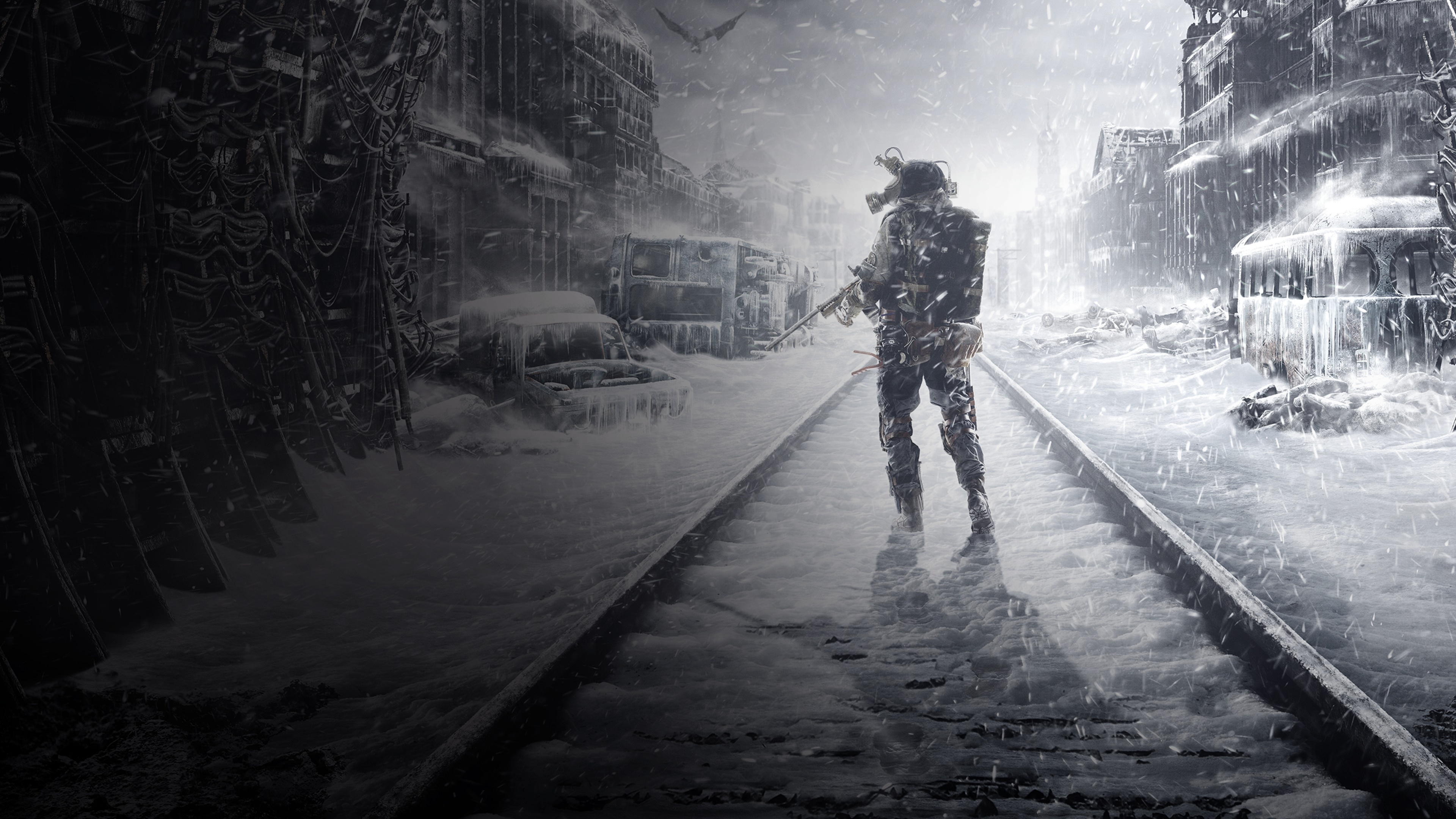 Metro Exodus, Immersive adventure, Post-apocalyptic setting, Compelling gameplay, 3840x2160 4K Desktop
