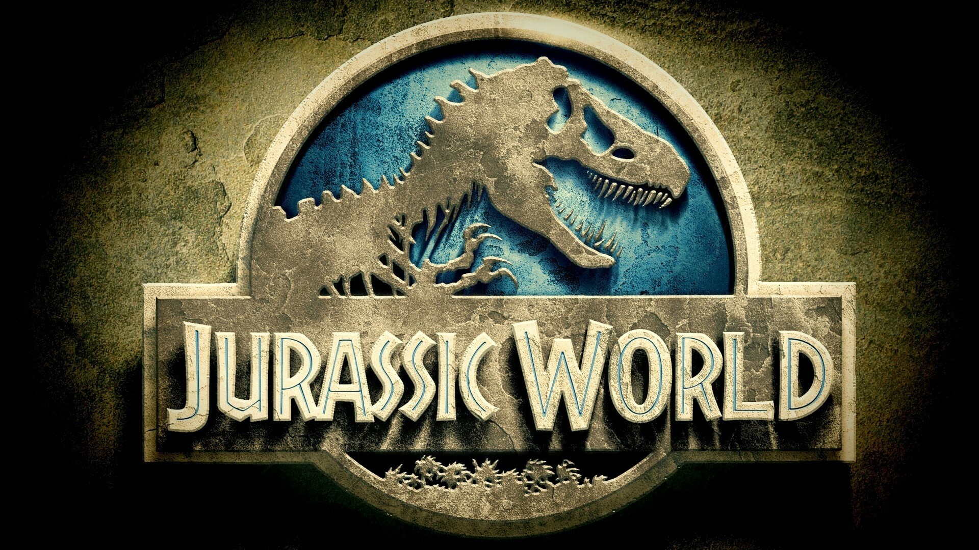 Jurassic World: A new theme park, built on the original site of Jurassic Park, creates a genetically modified hybrid dinosaur. 1920x1080 Full HD Wallpaper.
