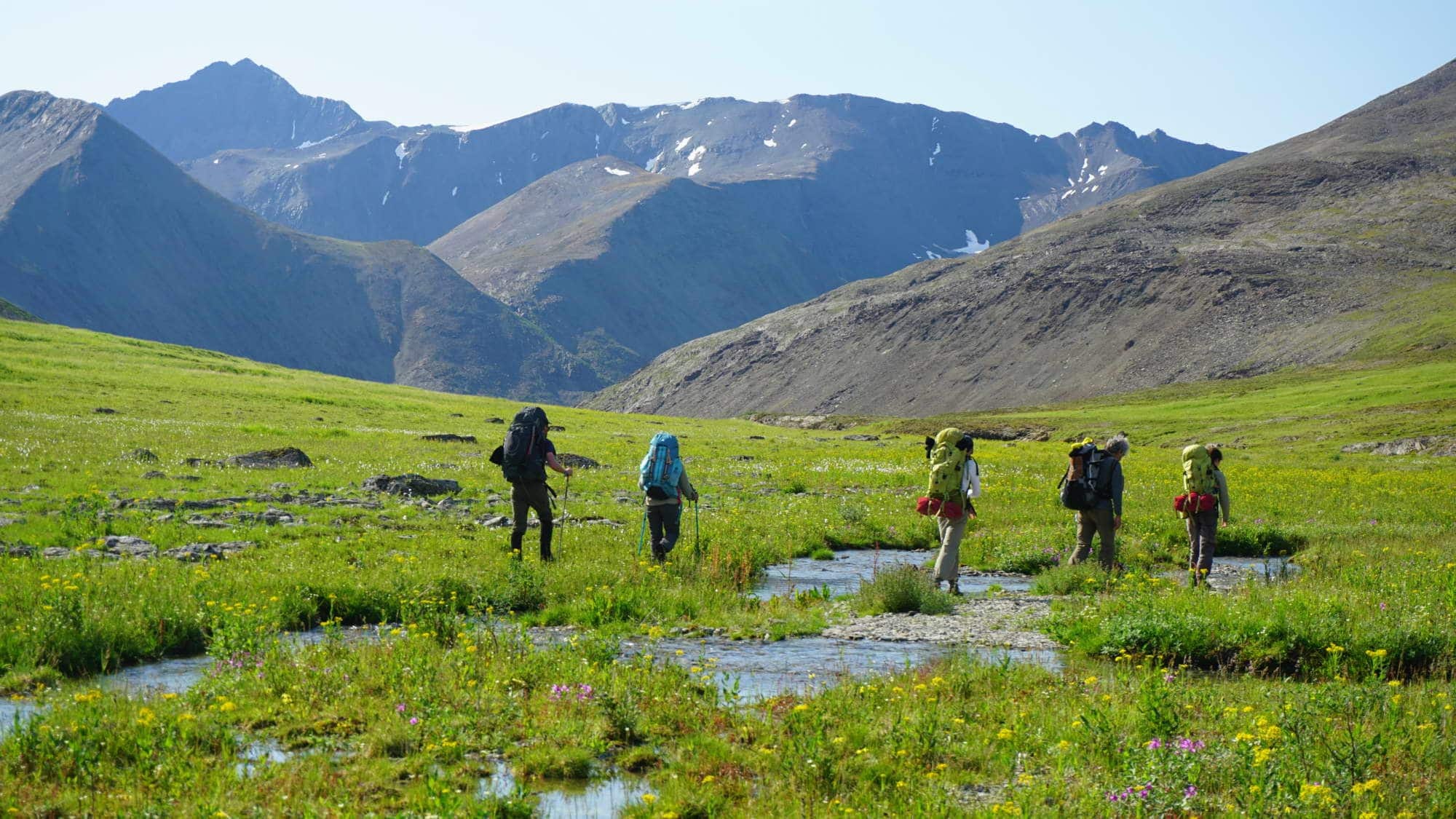 Bayan Har Mountains, Yukon trekking experience, Wilderness adventure, Thrilling journey, 2000x1130 HD Desktop