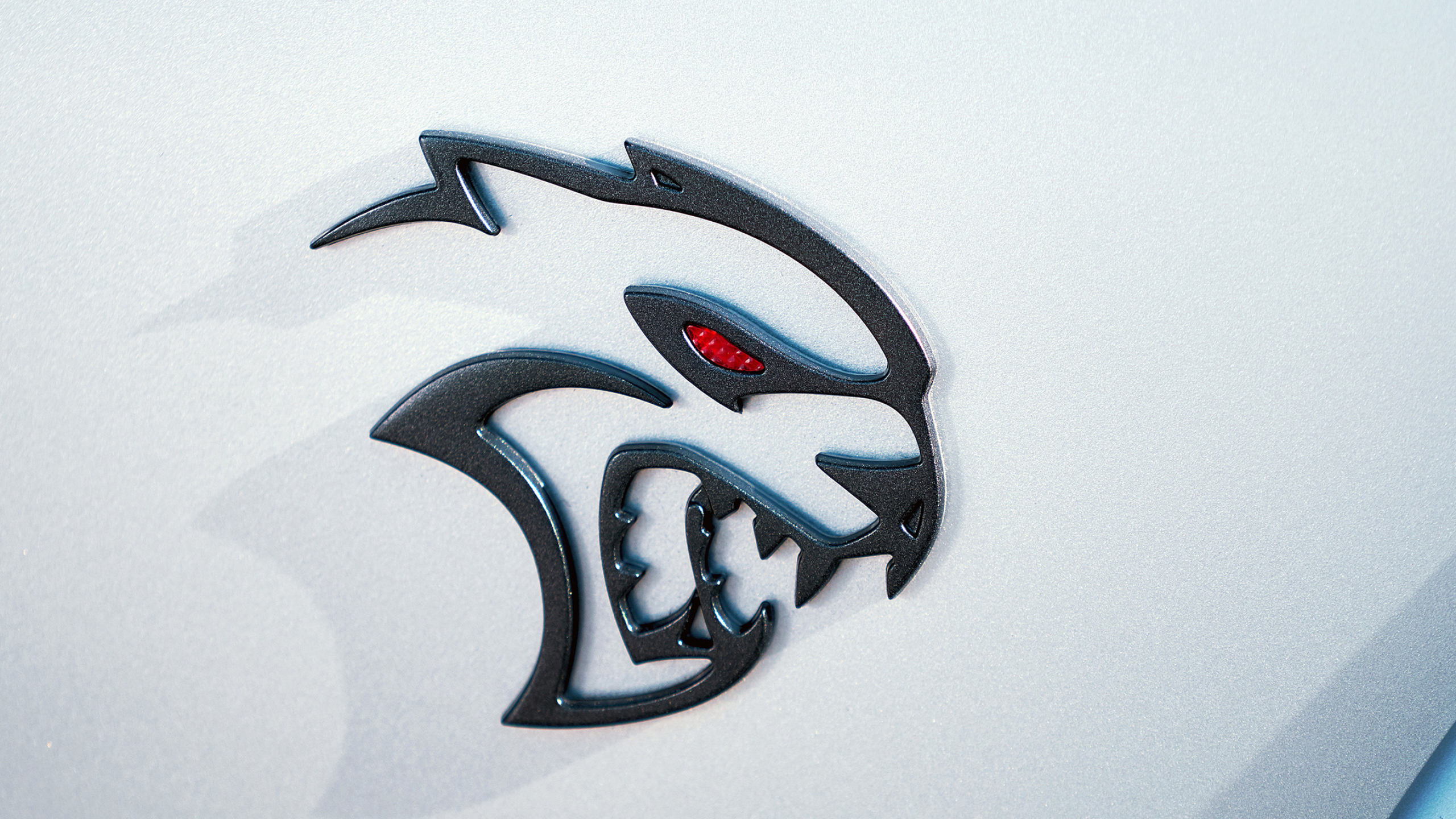 Hellcat Logo, Dodge, 2022, 2560x1440 HD Desktop