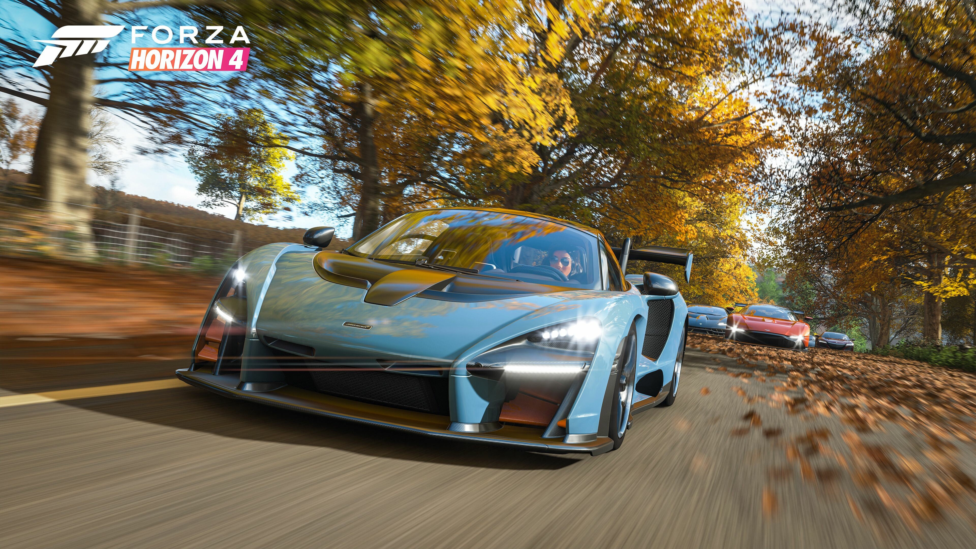 Forza Horizon: A 2018 racing video game developed by Playground Games. 3840x2160 4K Background.