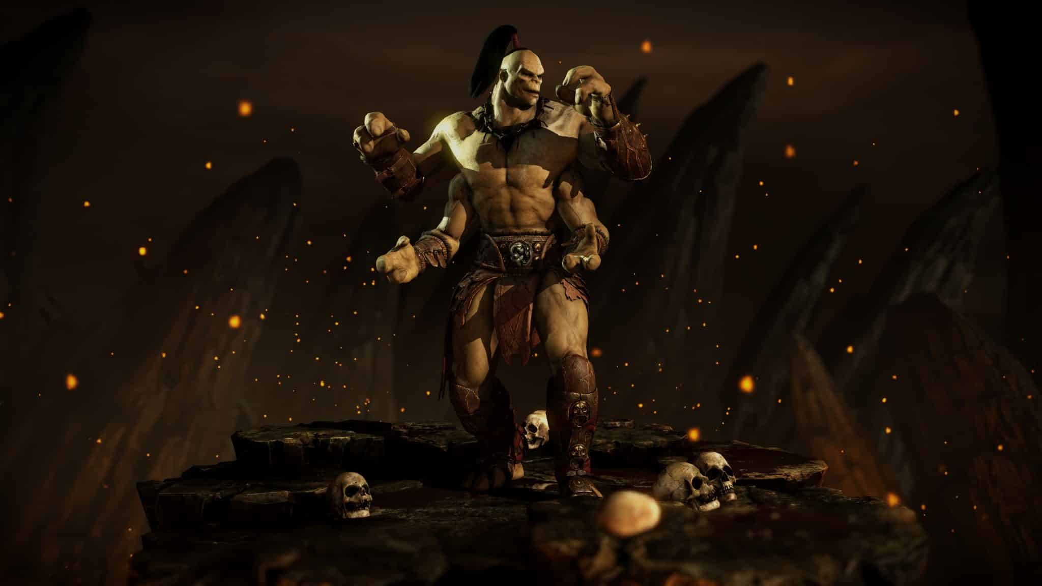 Goro, Mortal Kombat, Character roster, 33 fighters, 2050x1160 HD Desktop