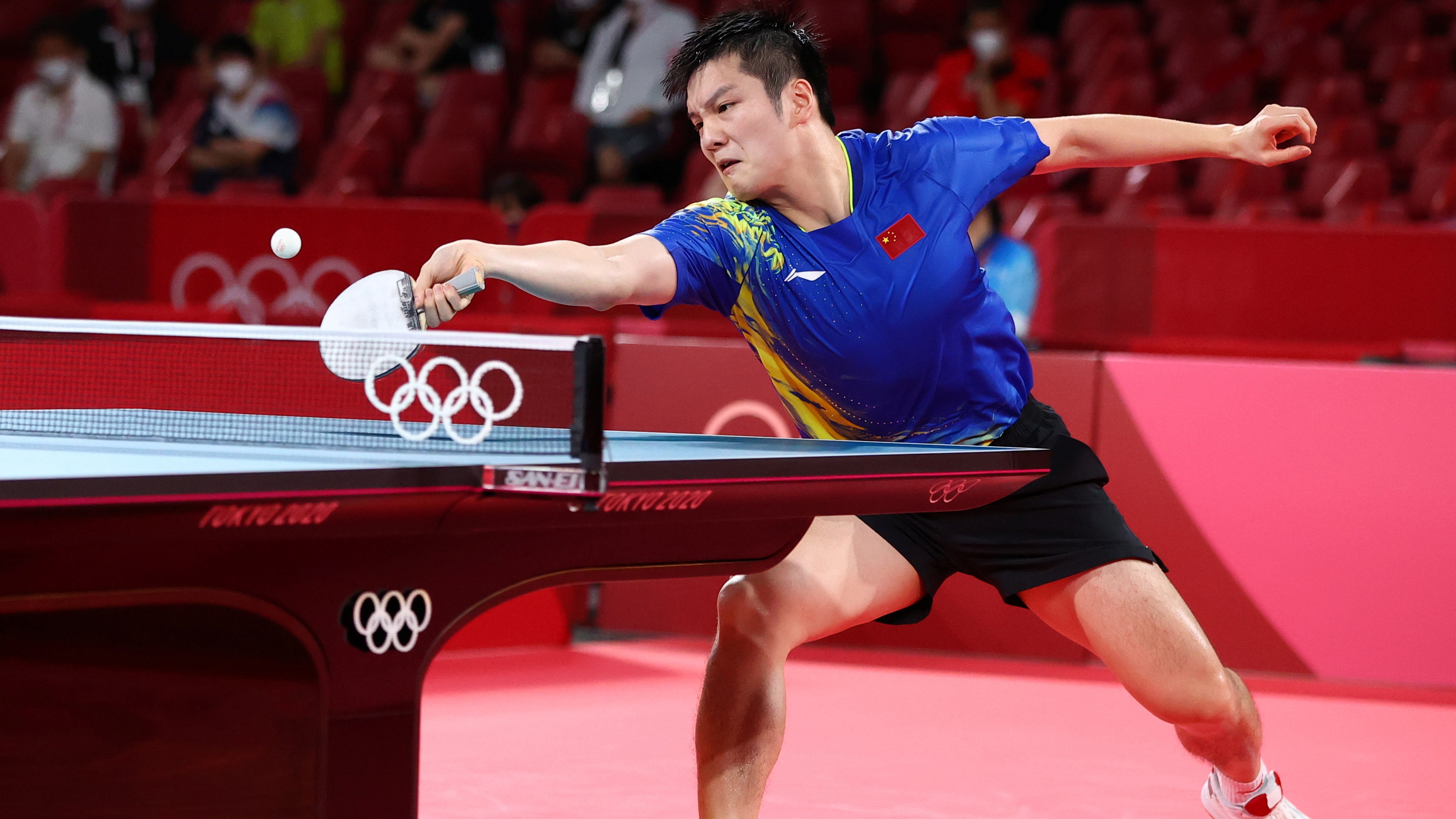 Table Tennis: 2020 Summer Olympics in Tokyo, Ping-pong, Whiff-whaff. 3700x2080 HD Background.