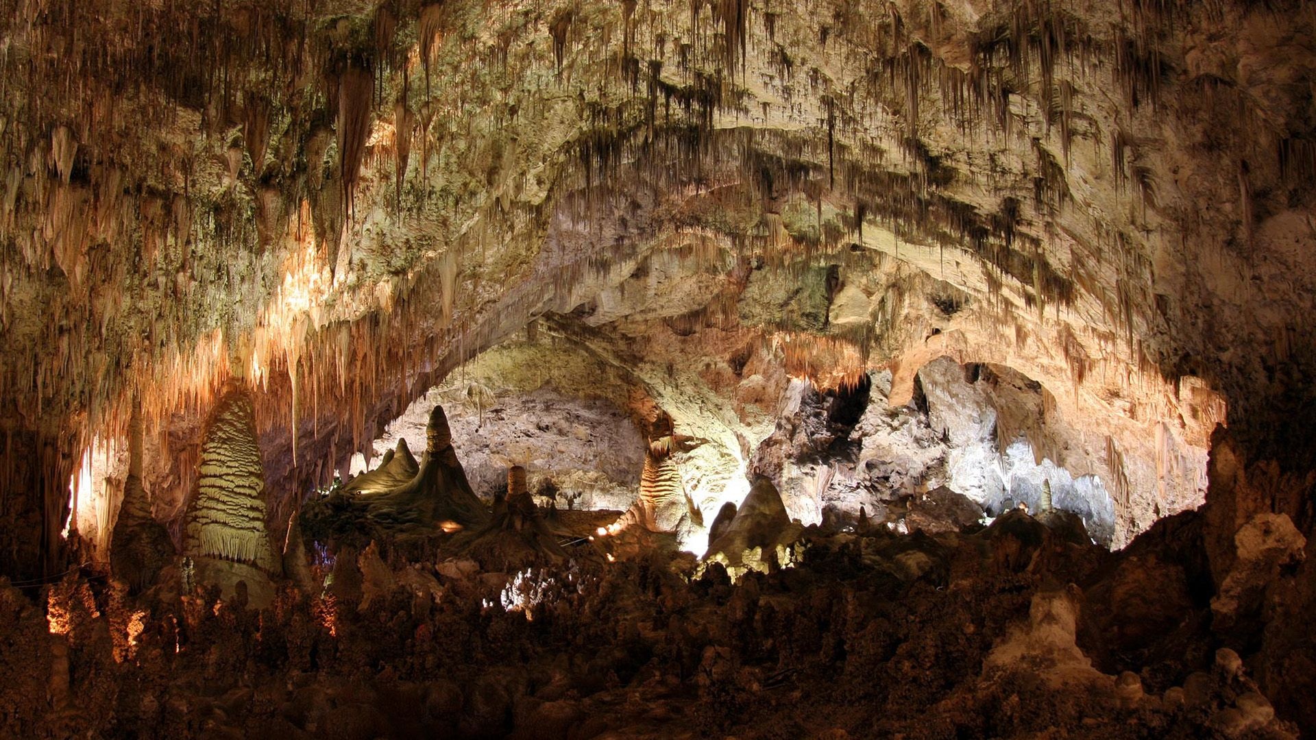 Natürliche Schönheit der Carlsbad Caverns, 1920x1080 Full HD Desktop