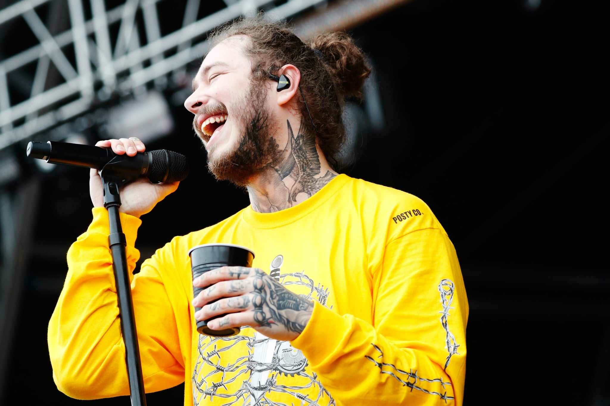 Post Malone: "Better Now" was released to UK contemporary hit radio on May 25, 2018. 2050x1370 HD Background.